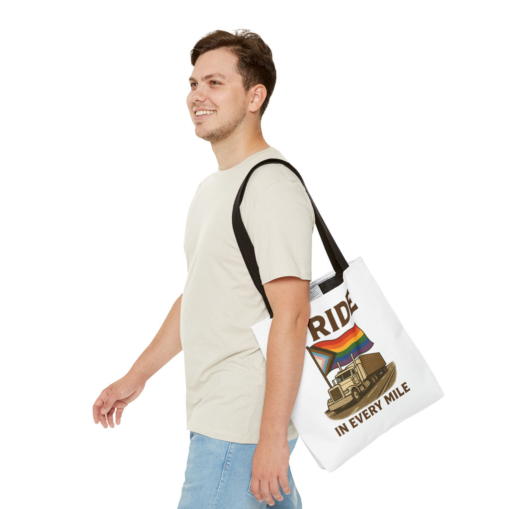 Pride in Every Mile Tote Bag