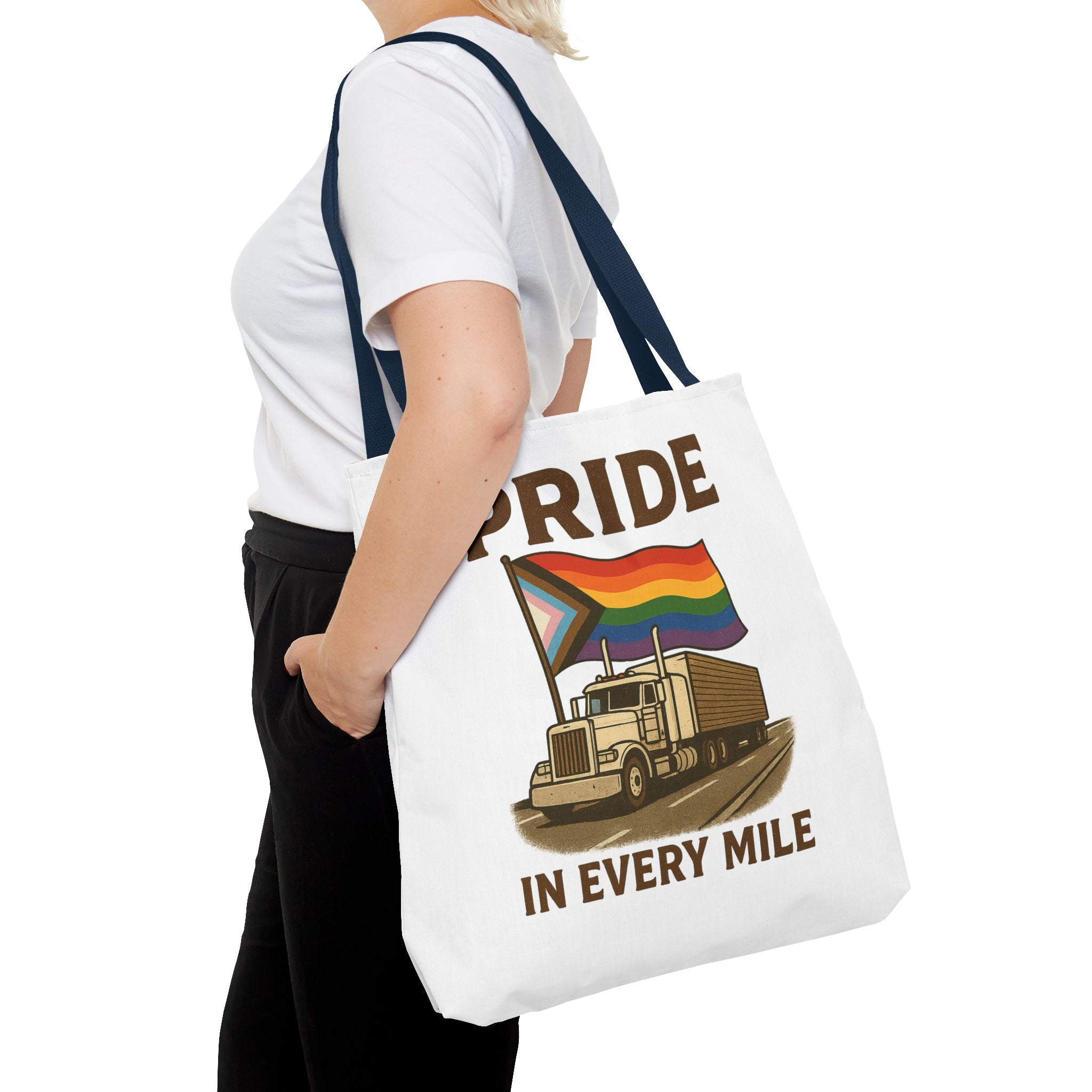 Pride in Every Mile Tote Bag