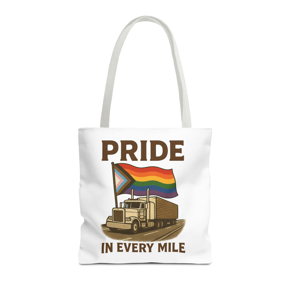 Pride in Every Mile Tote Bag