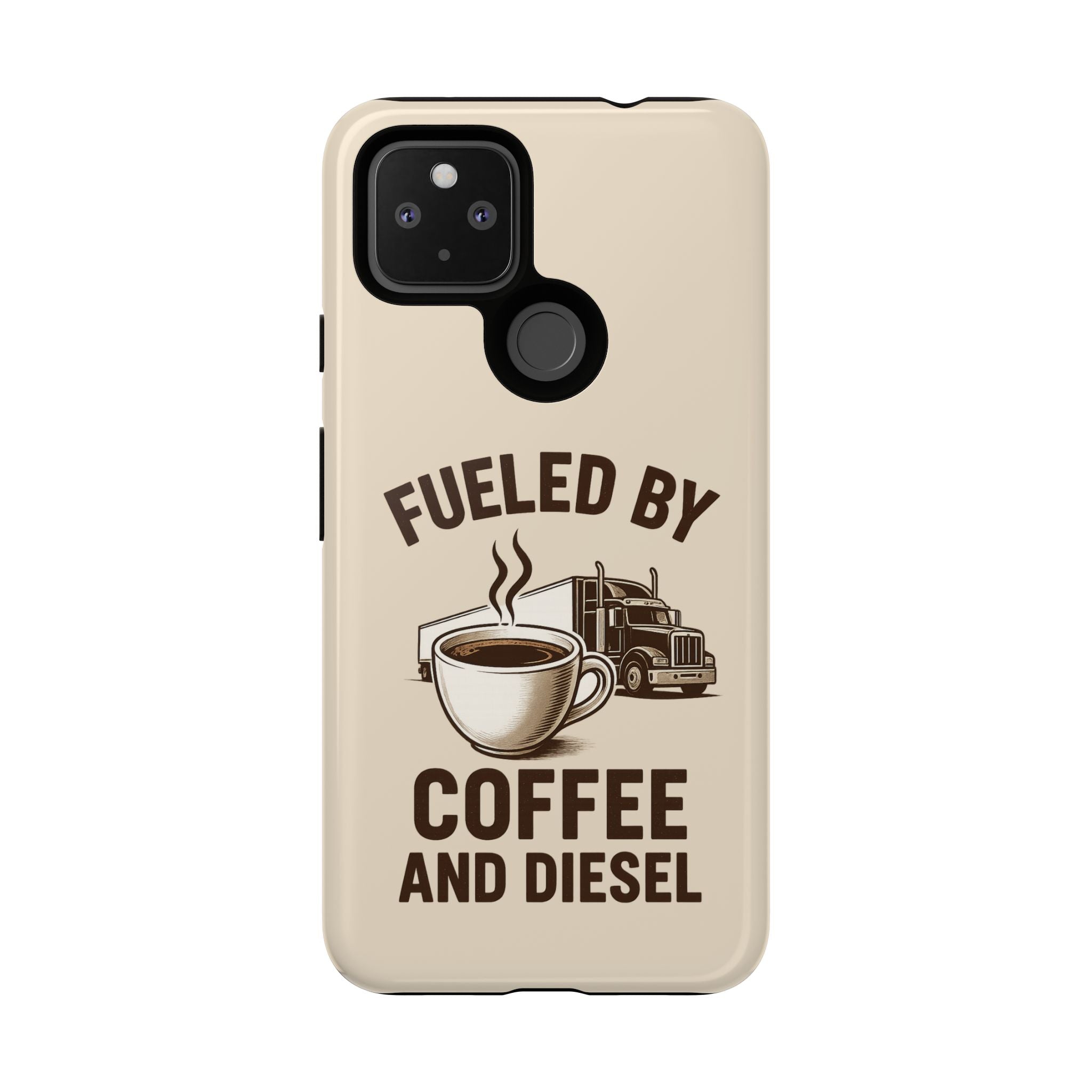 Coffee and Diesel Tough Phone Case