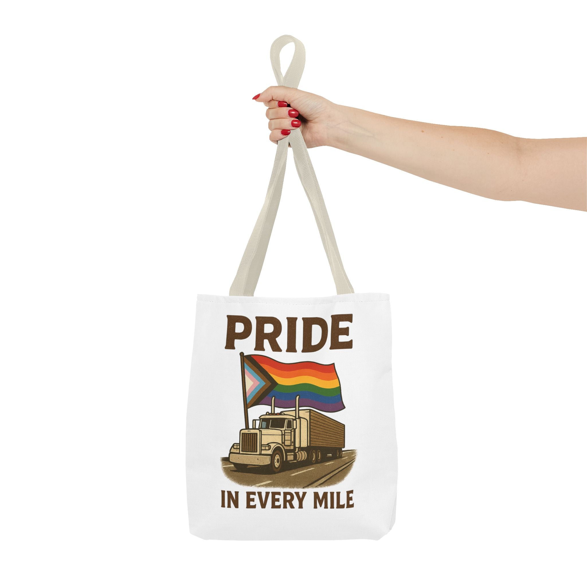 Pride in Every Mile Tote Bag