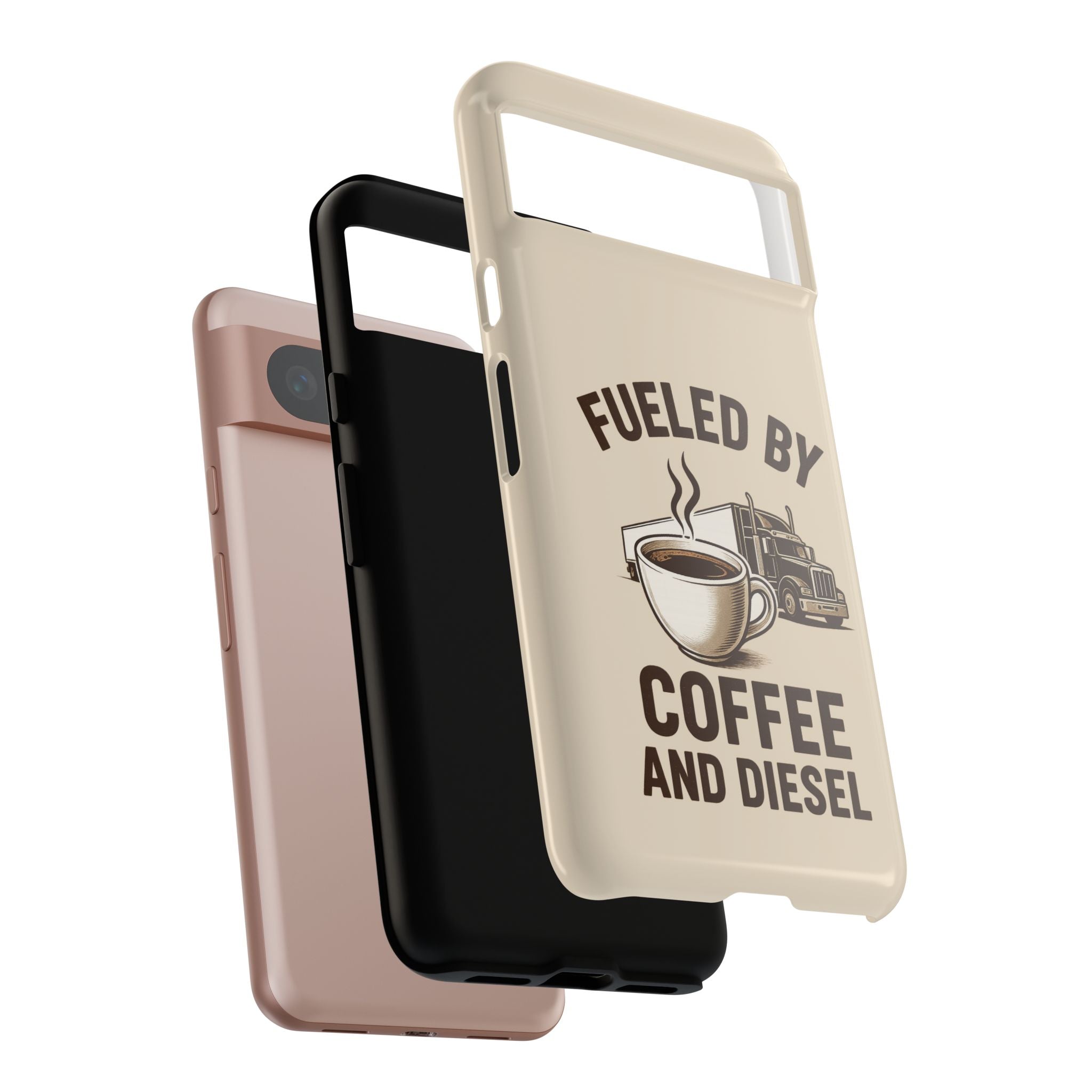 Coffee and Diesel Tough Phone Case
