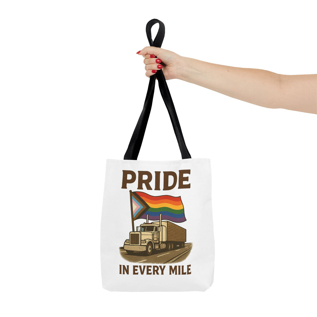 Pride in Every Mile Tote Bag