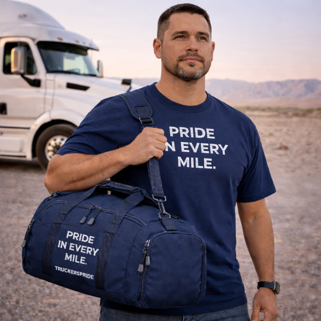 Trucker's Pride Pride in Every Mile Everyday Trucker Duffel, view 4