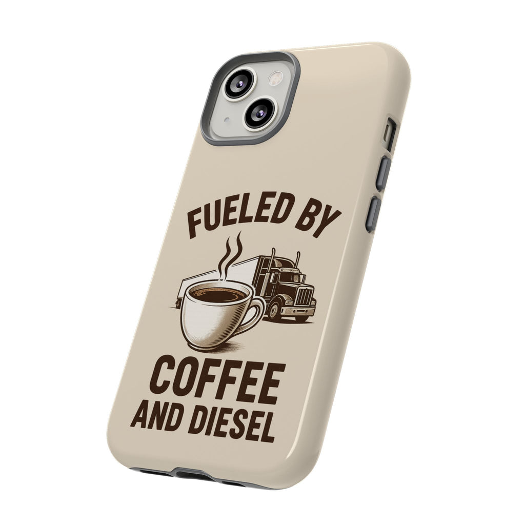 Coffee and Diesel Tough Phone Case