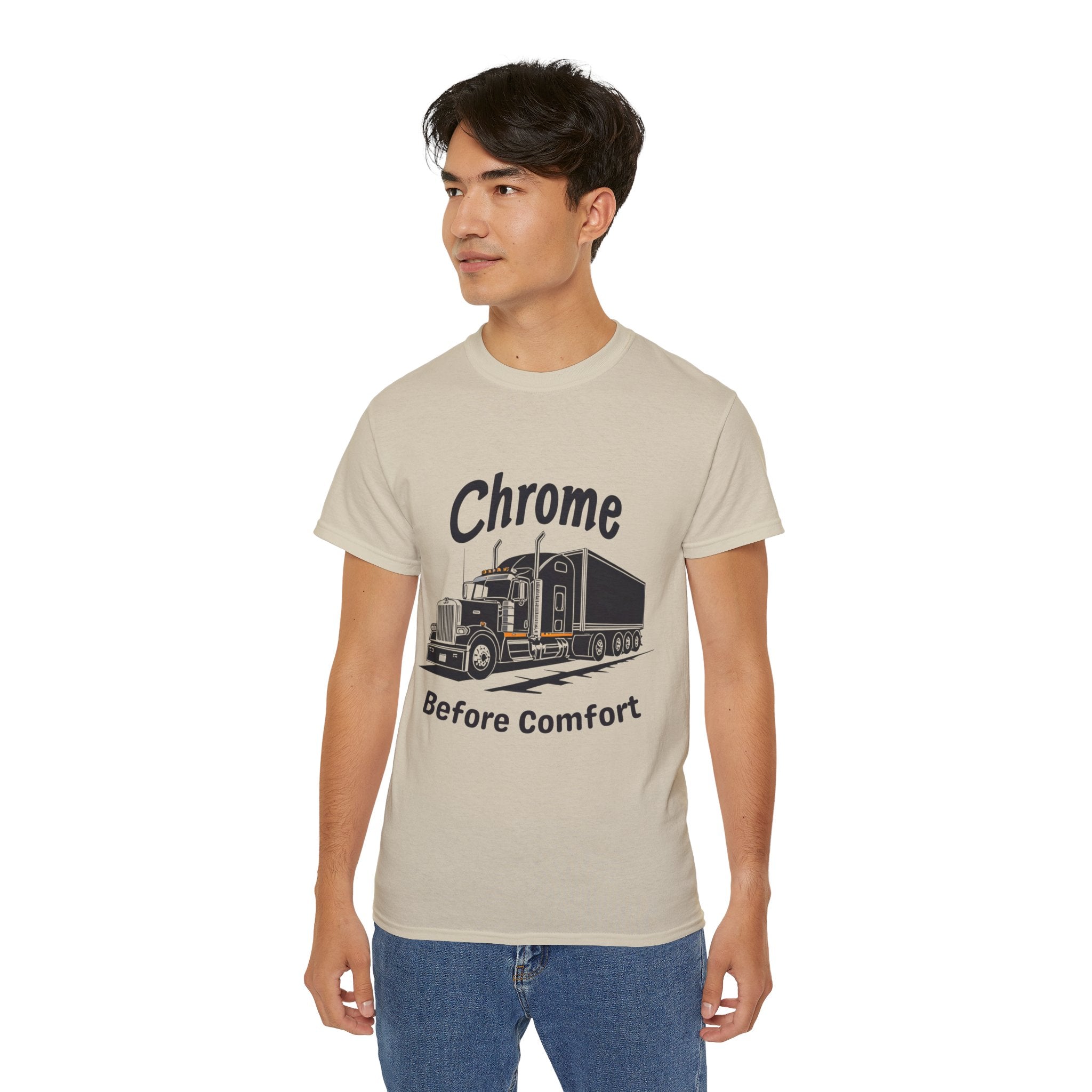 Chrome Before Comfort Unisex Tee
