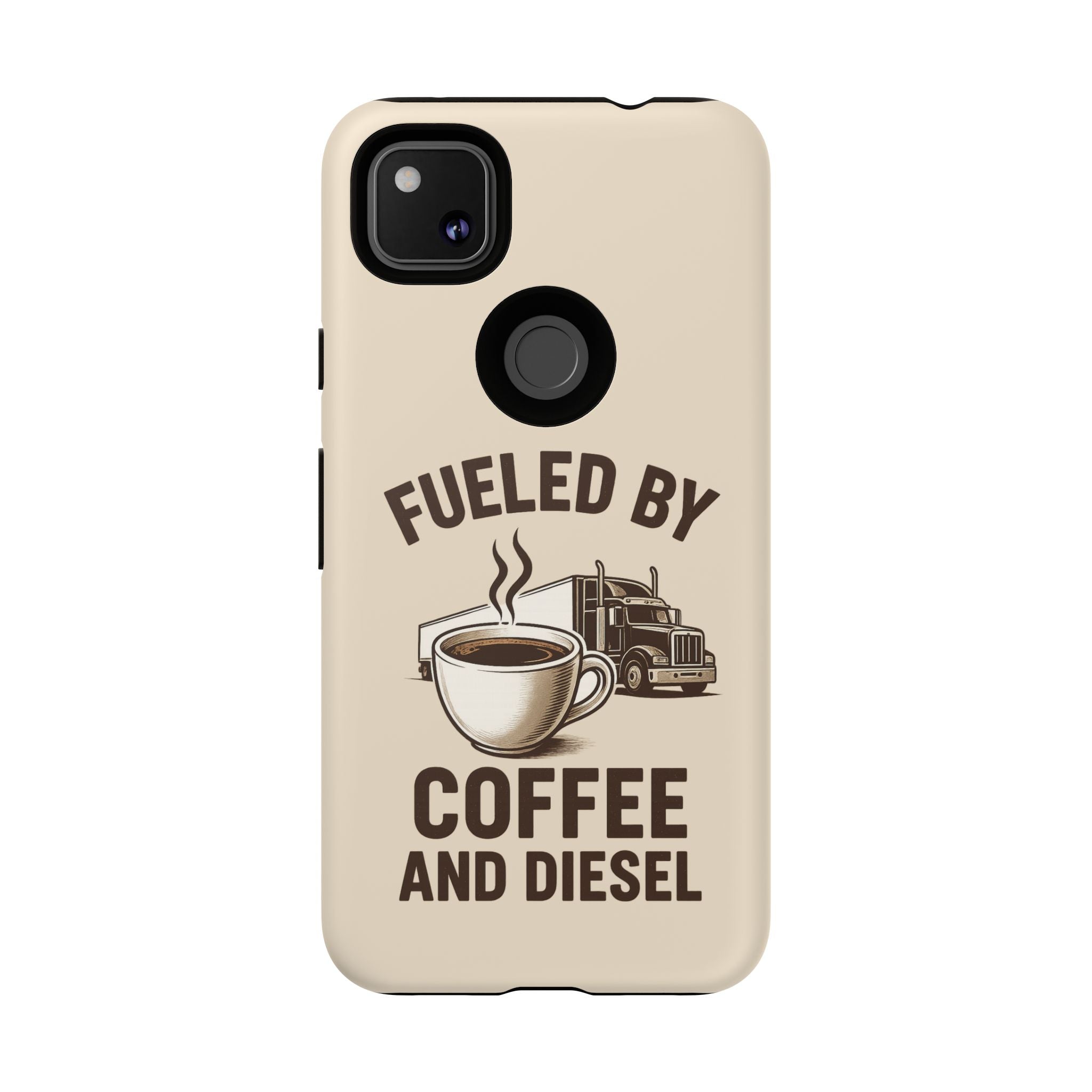 Coffee and Diesel Tough Phone Case