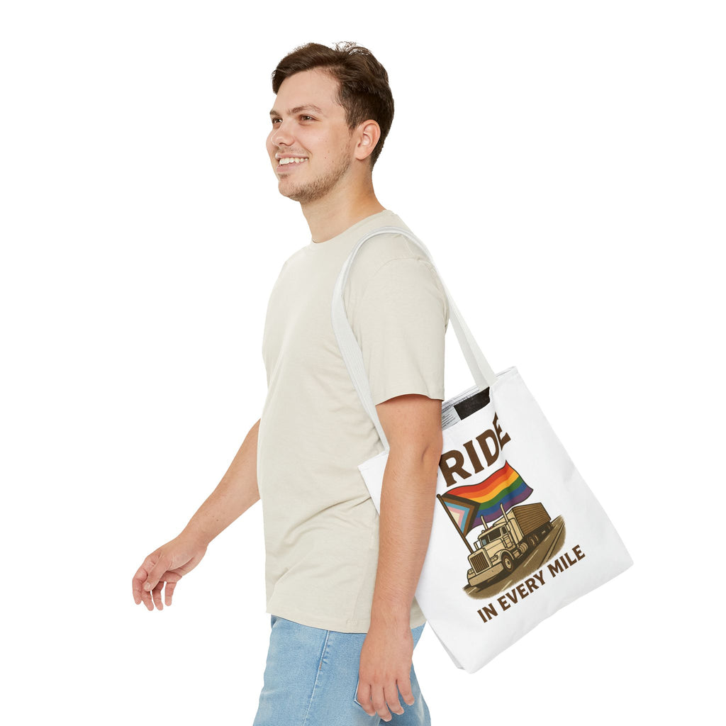 Pride in Every Mile Tote Bag