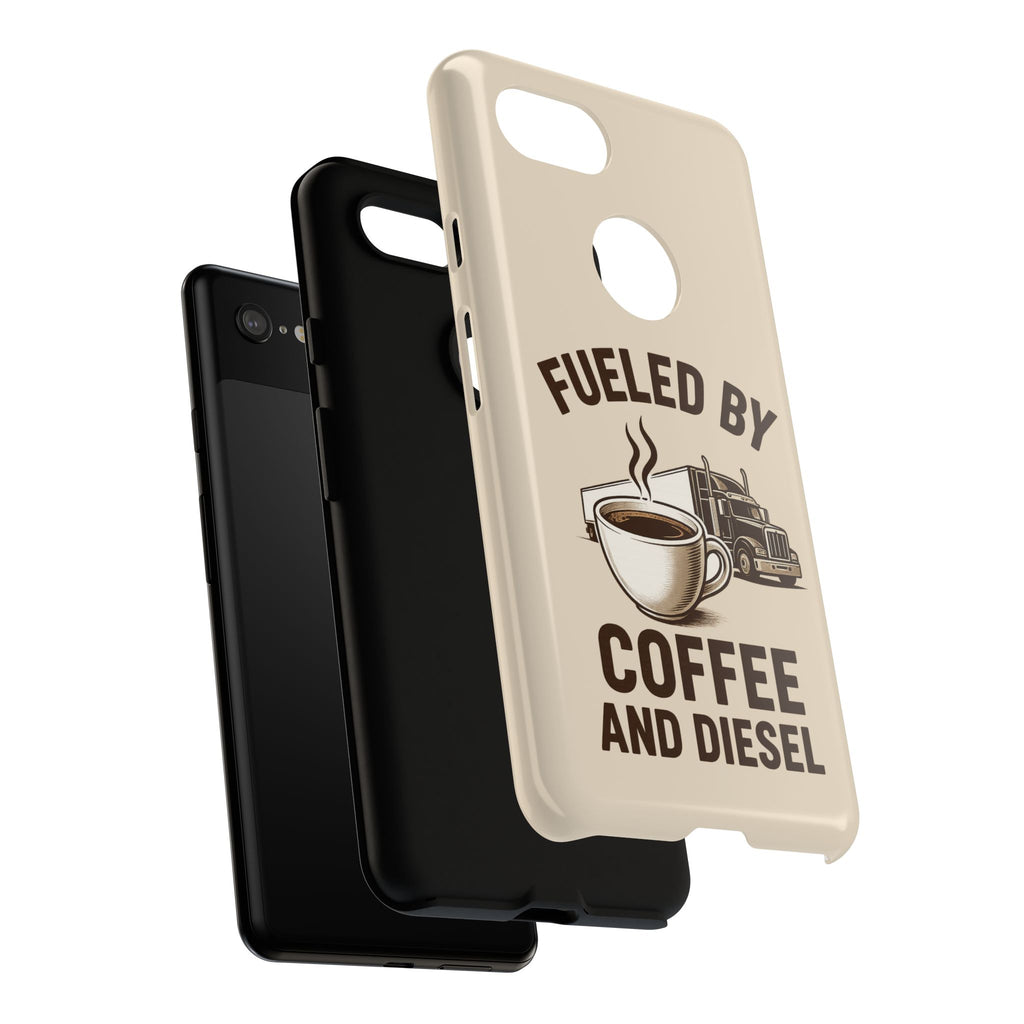 Coffee and Diesel Tough Phone Case