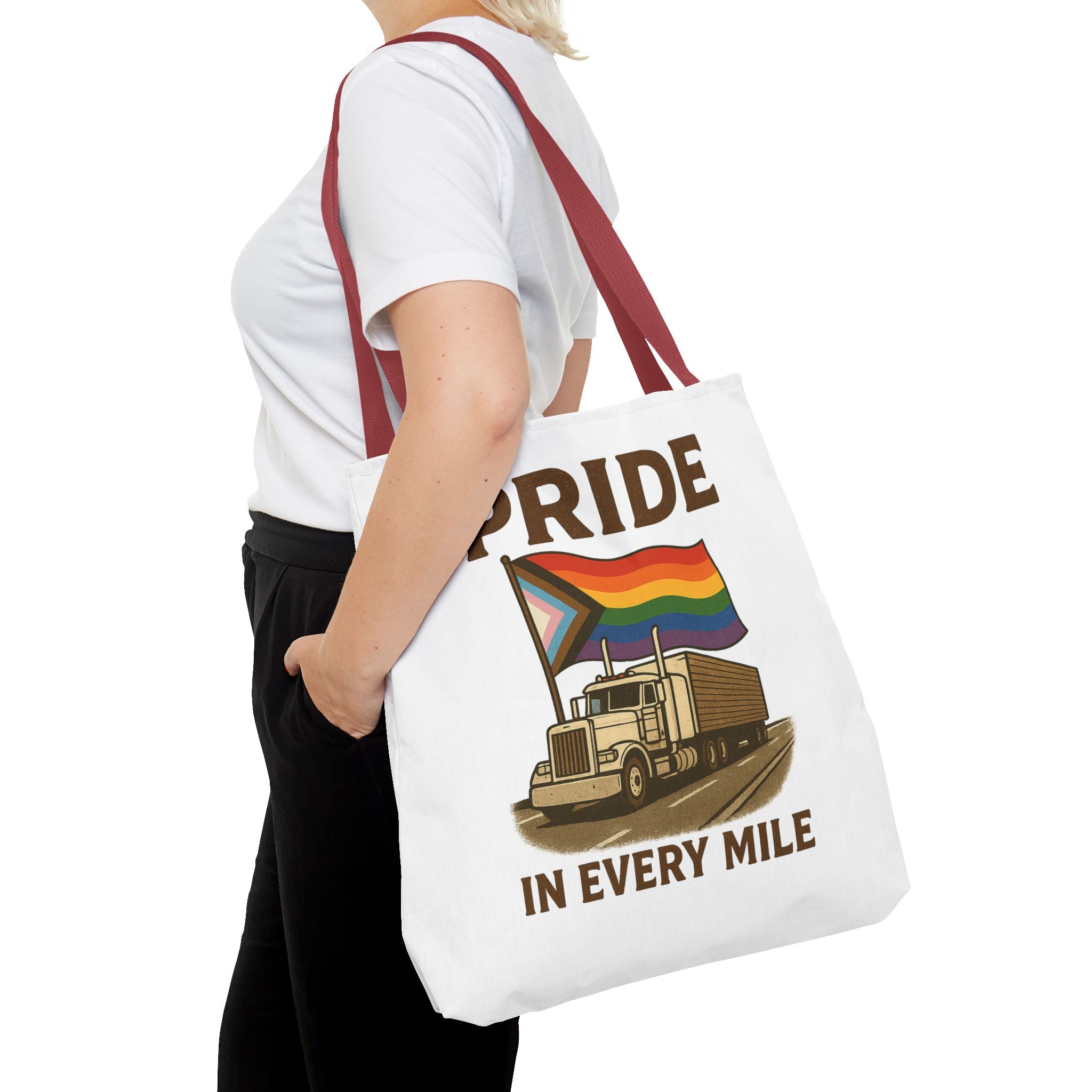 Pride in Every Mile Tote Bag