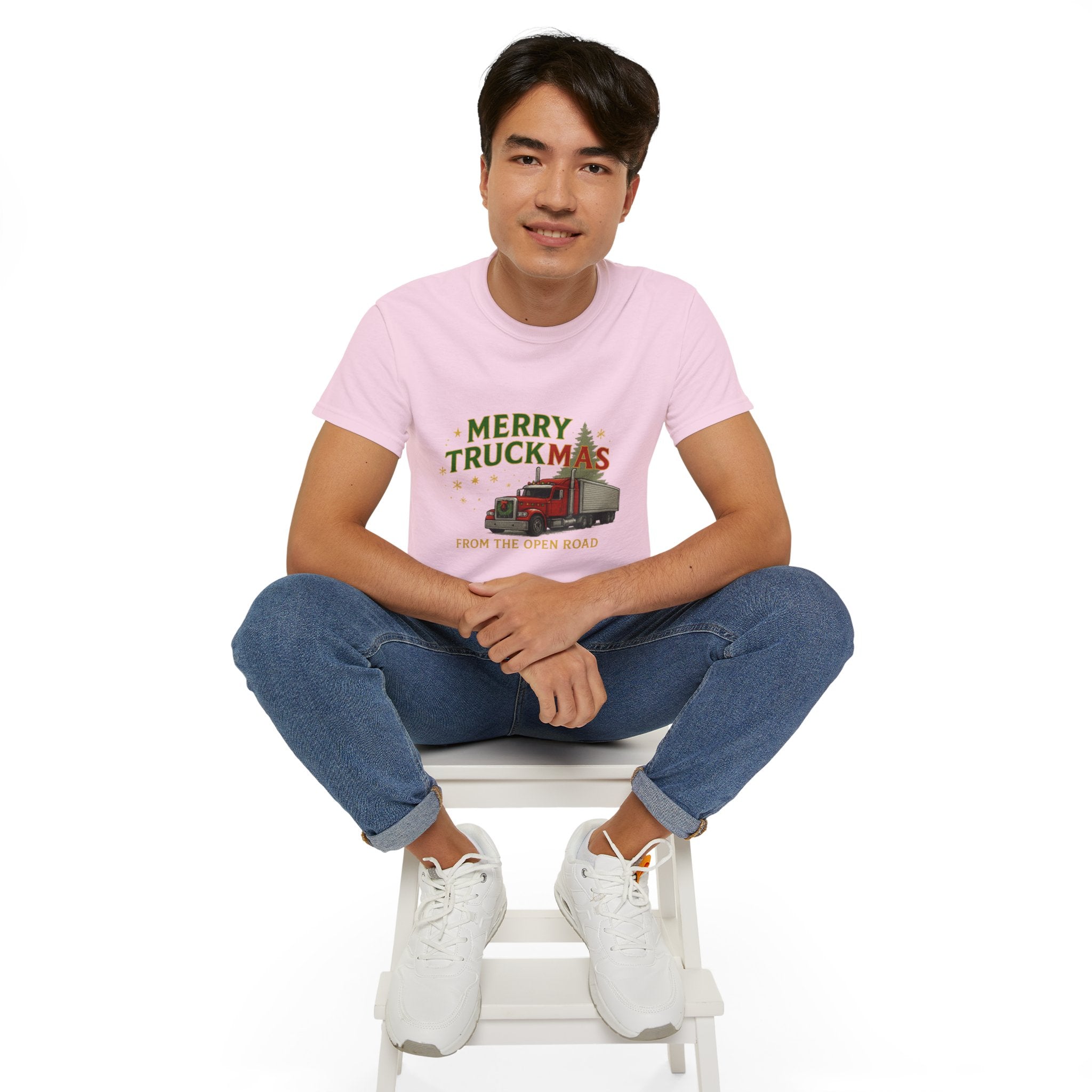 Merry TRUCKMAS from the Open Road Unisex Tee