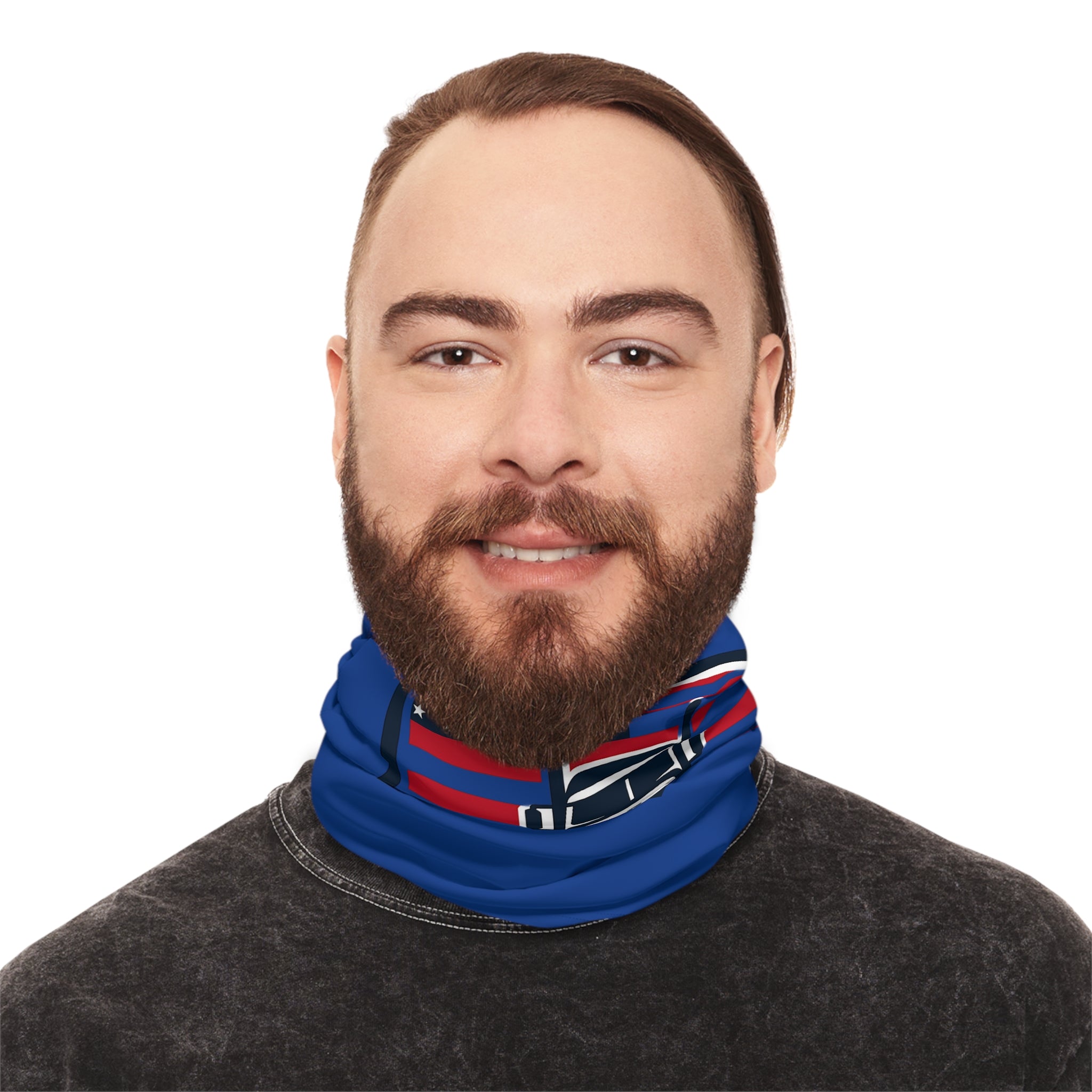 Proud to be an American Trucker Neck Gaiter