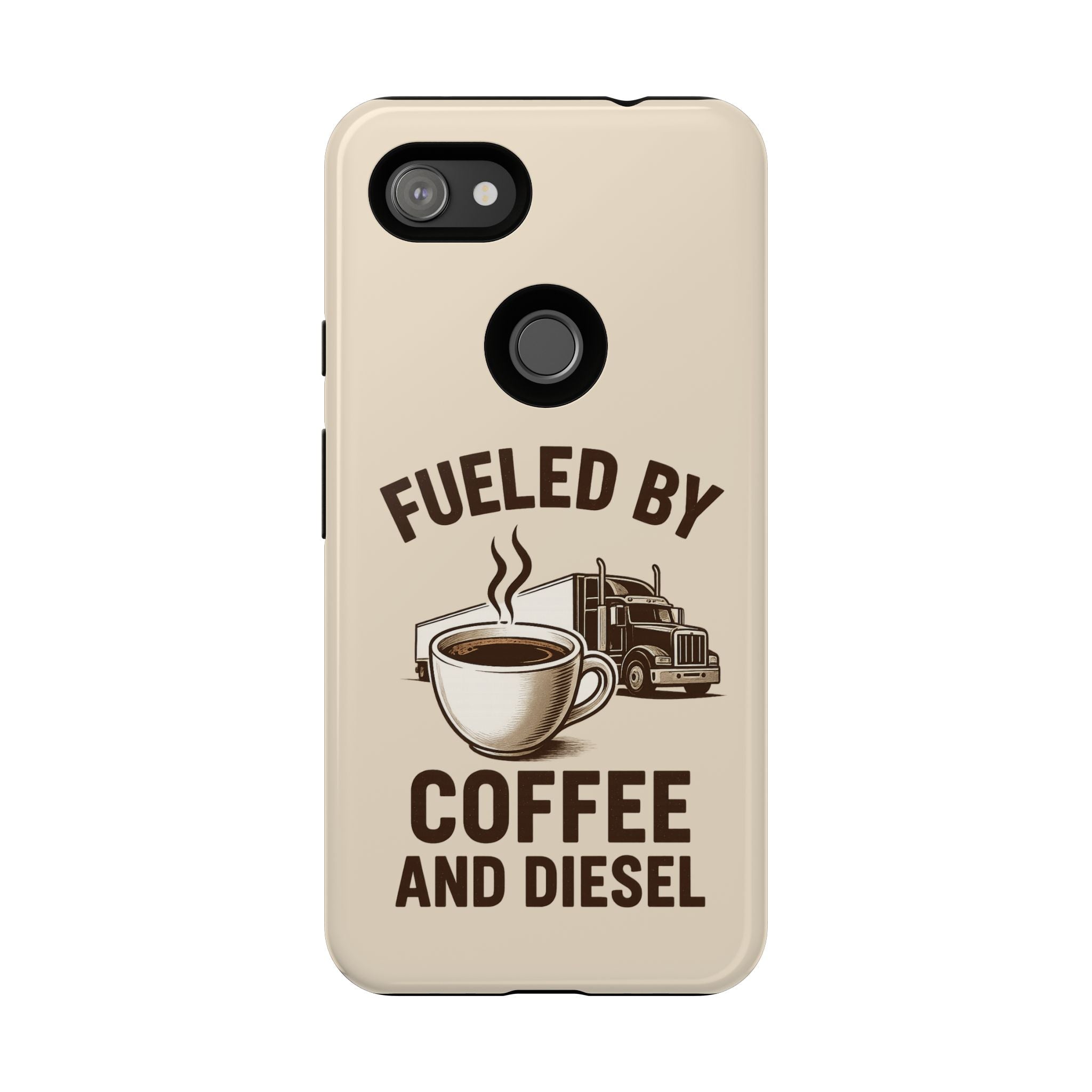 Coffee and Diesel Tough Phone Case