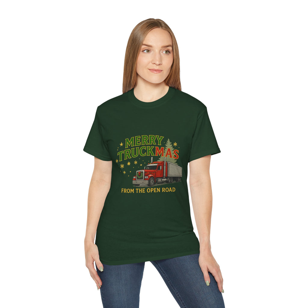 Merry TRUCKMAS from the Open Road Unisex Tee