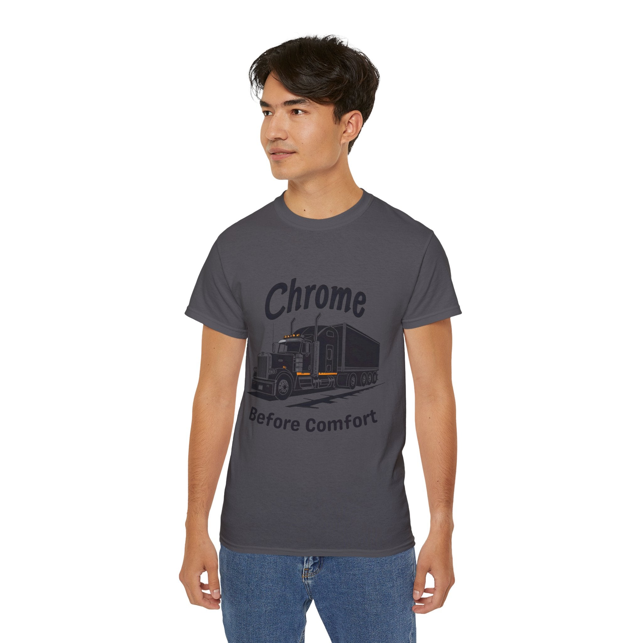 Chrome Before Comfort Unisex Tee