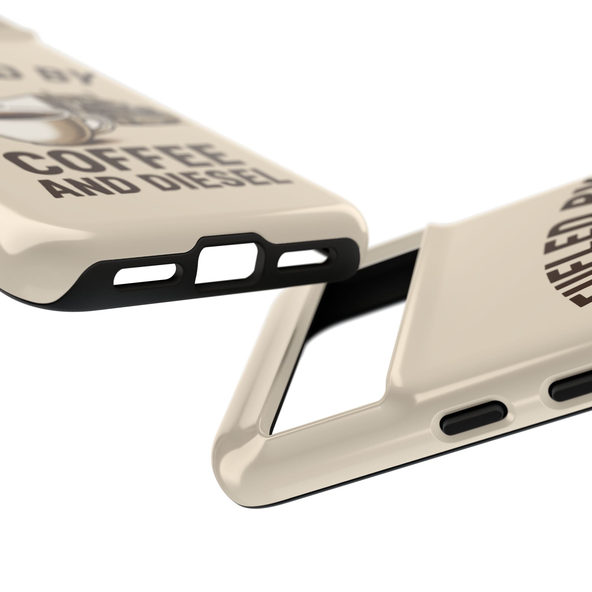Coffee and Diesel Tough Phone Case
