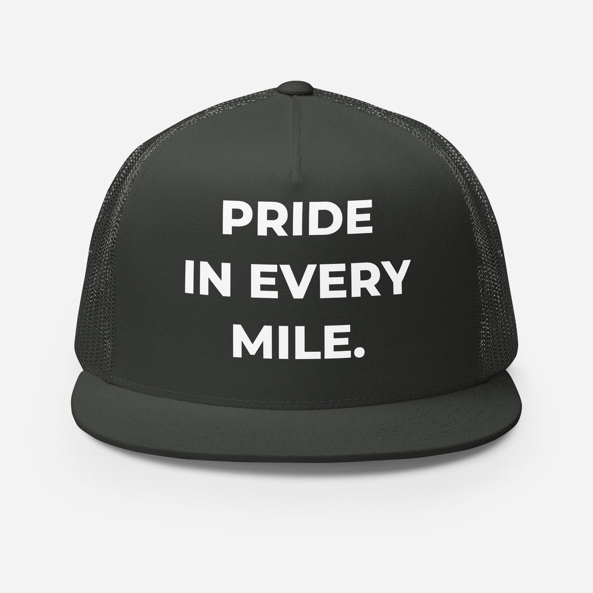 Trucker's Pride Pride in Every Mile Classic Trucker Cap, front view