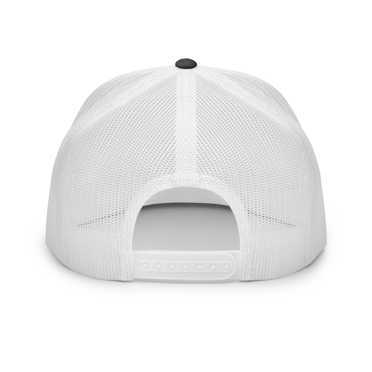 Trucker's Pride If You Bought It, We Brought It Classic Trucker Cap in white, back view