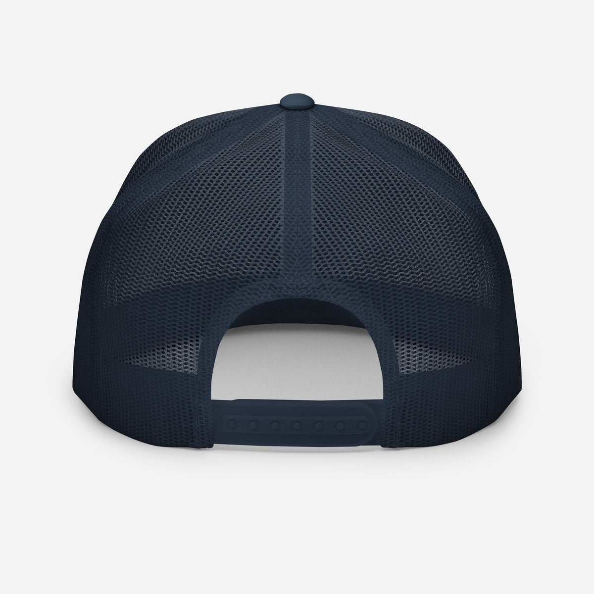 Trucker's Pride If You Bought It, We Brought It Classic Trucker Cap in navy, back view
