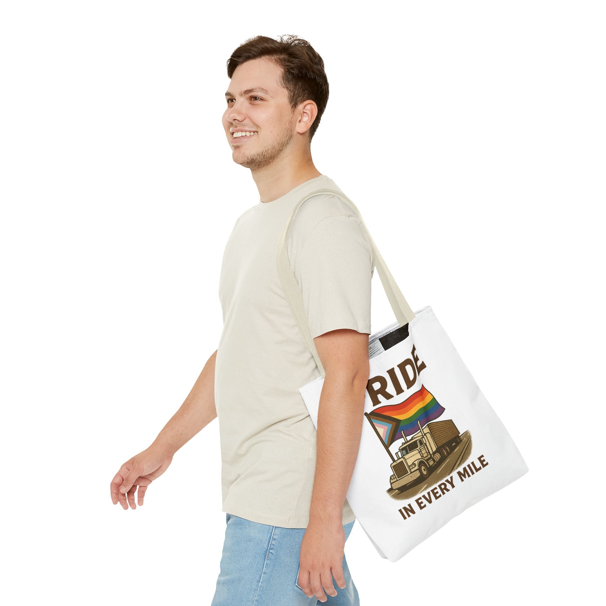 Pride in Every Mile Tote Bag