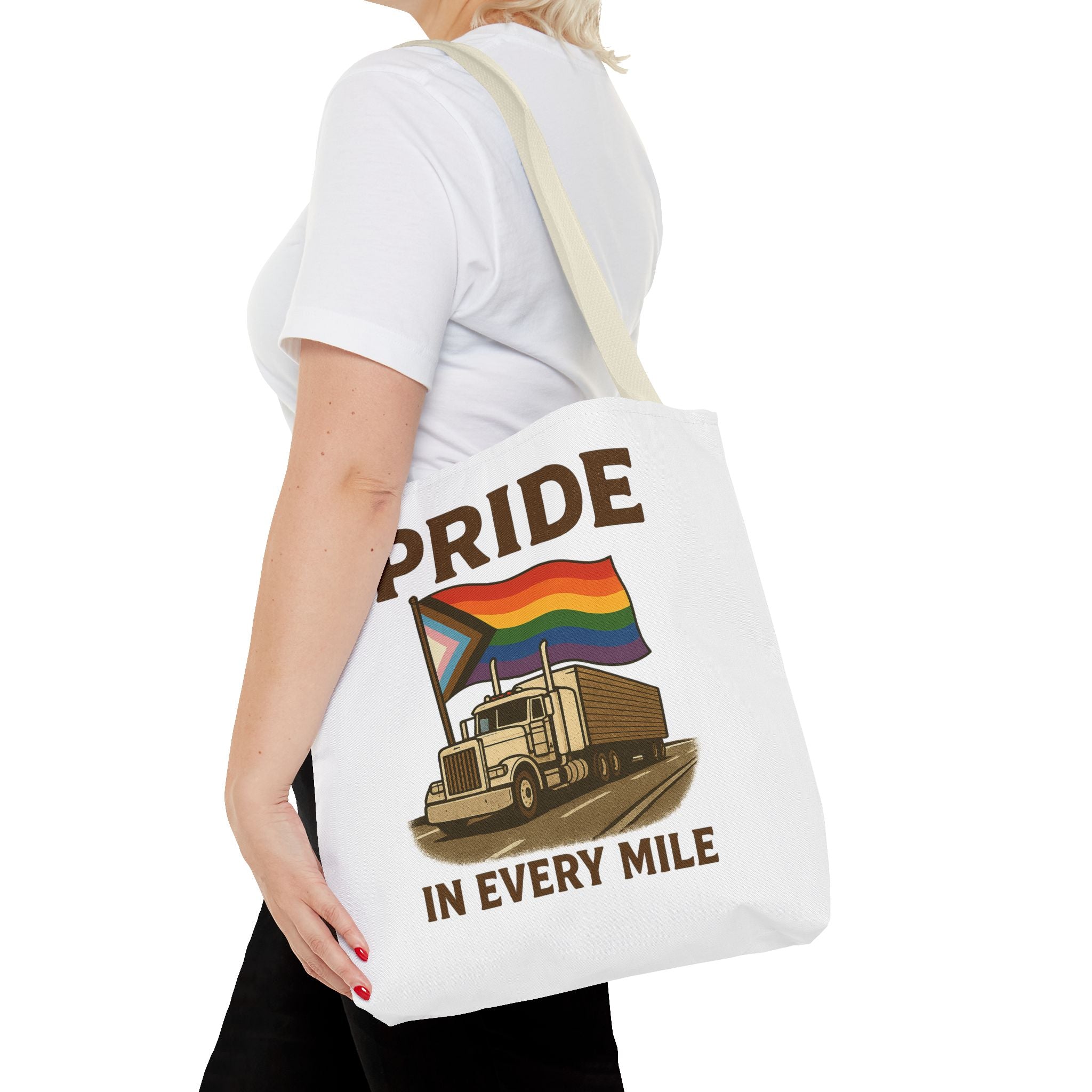 Pride in Every Mile Tote Bag