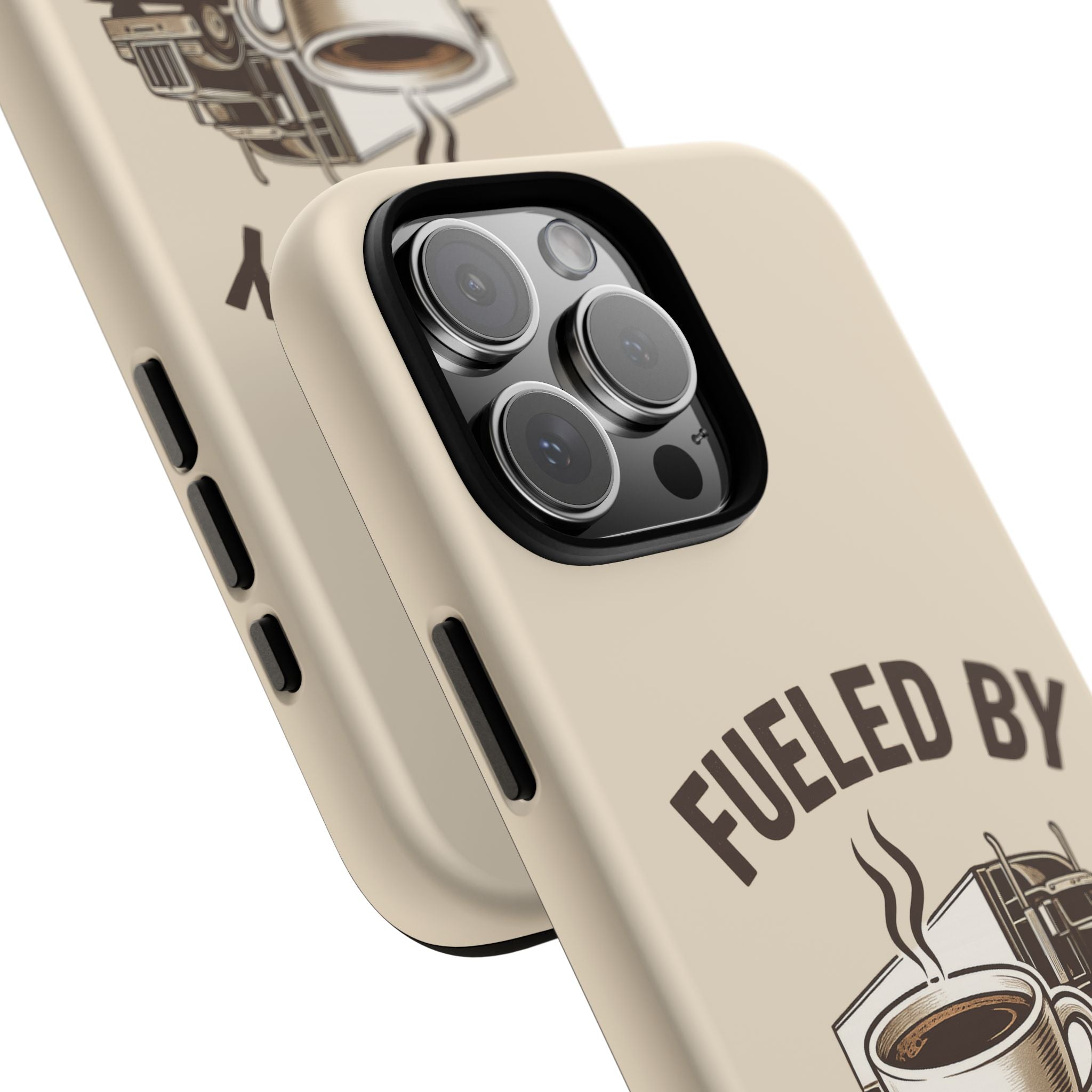 Coffee and Diesel Tough Phone Case