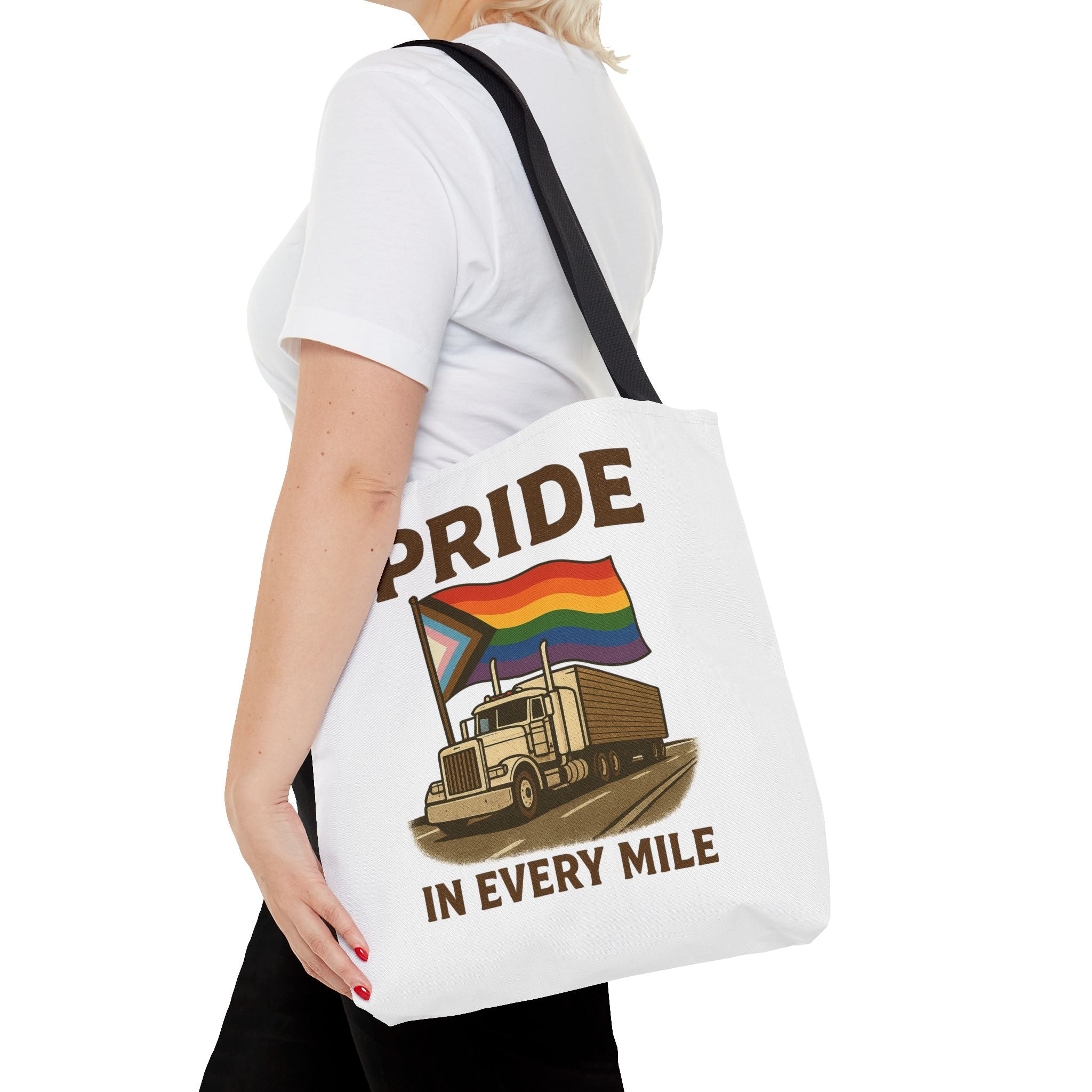 Pride in Every Mile Tote Bag