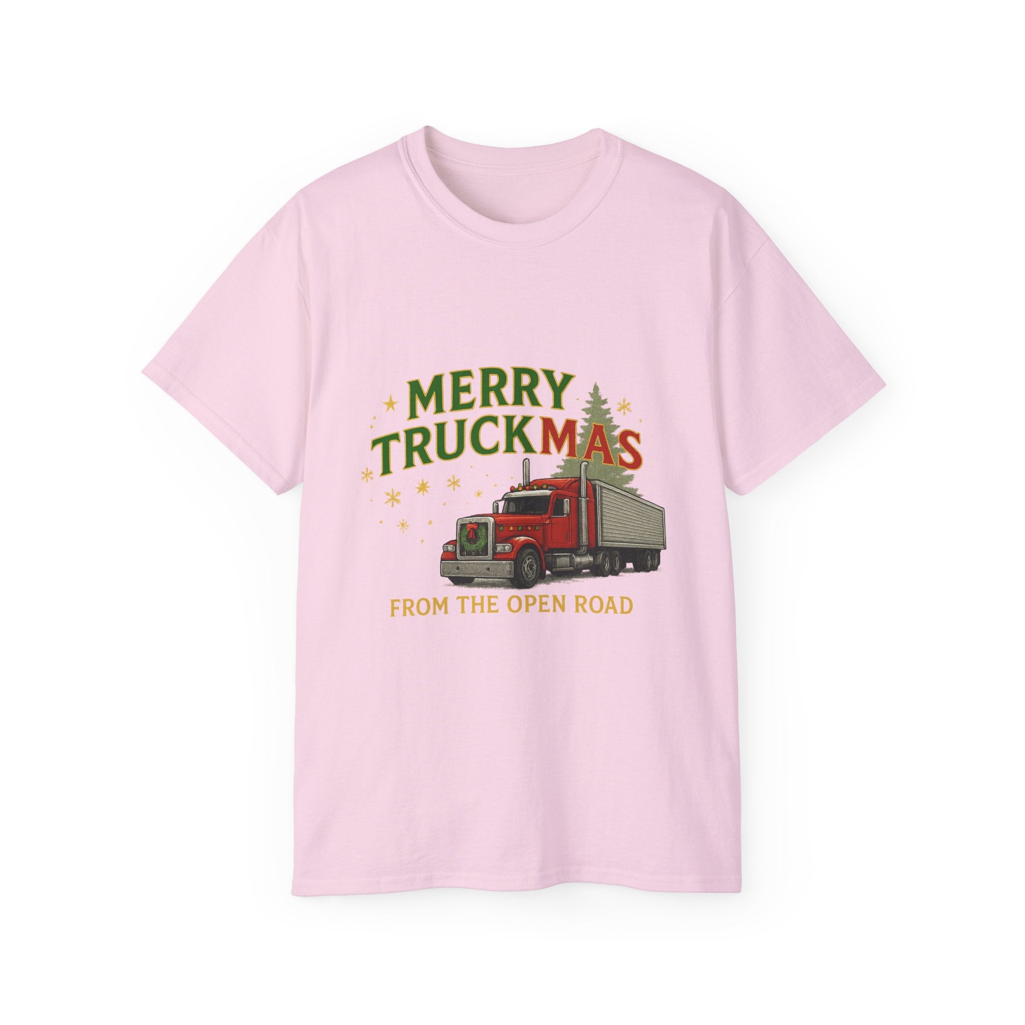 Merry TRUCKMAS from the Open Road Unisex Tee