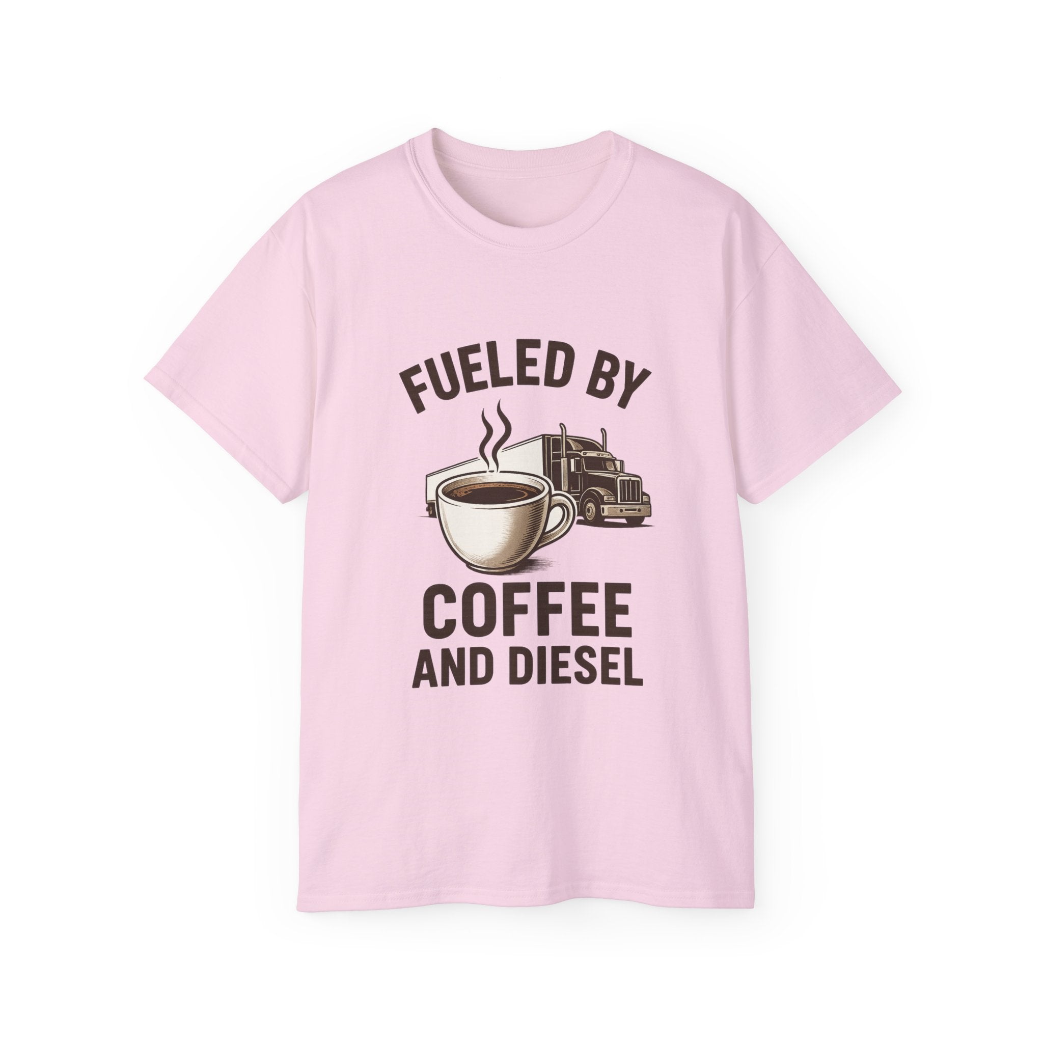 Fueled by Coffee and Diesel Unisex Tee