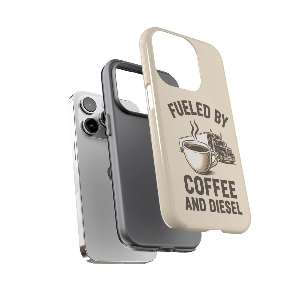 Coffee and Diesel Tough Phone Case