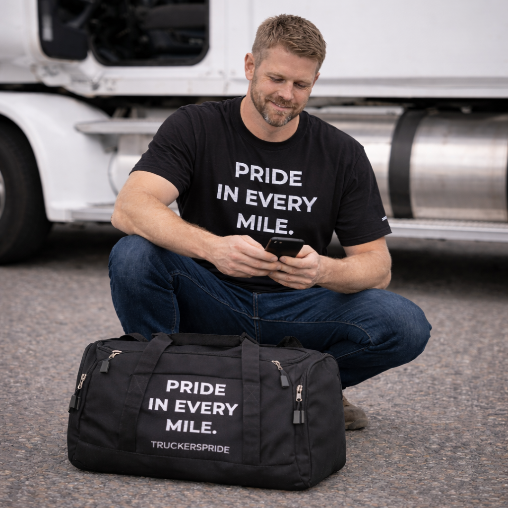 Trucker's Pride Pride in Every Mile Everyday Trucker Duffel, view 2