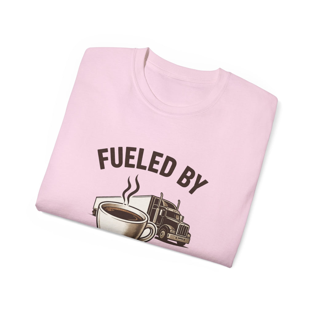Fueled by Coffee and Diesel Unisex Tee