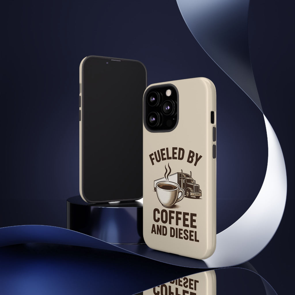 Coffee and Diesel Tough Phone Case