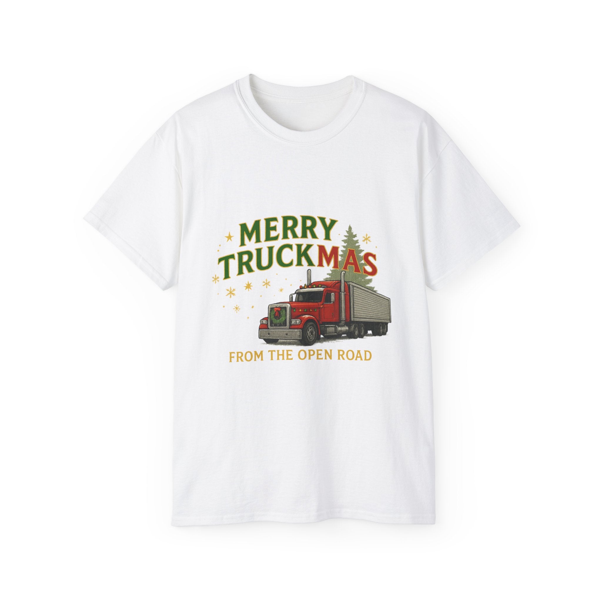 Merry TRUCKMAS from the Open Road Unisex Tee
