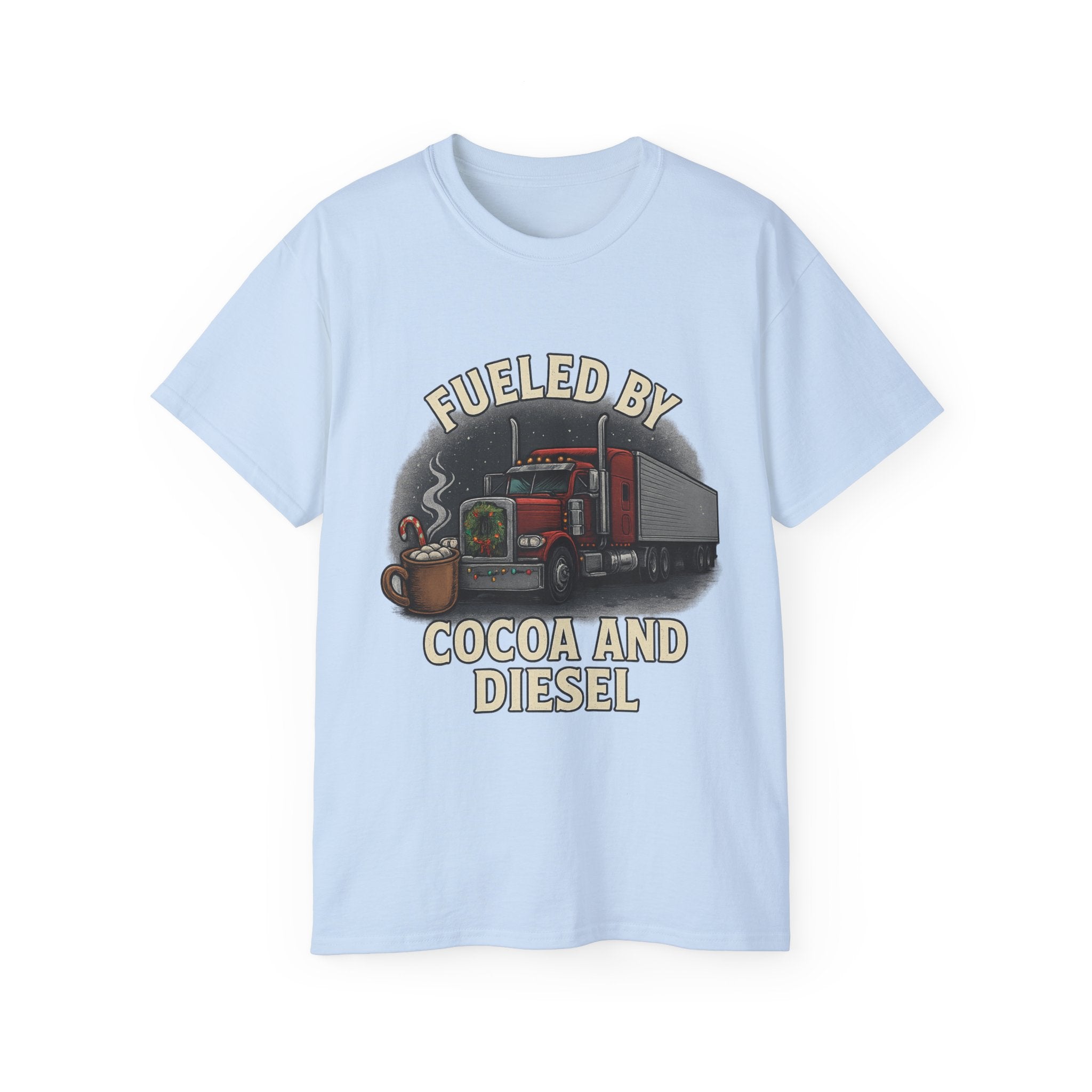 Fueled by Cocoa and Diesel Unisex Tee