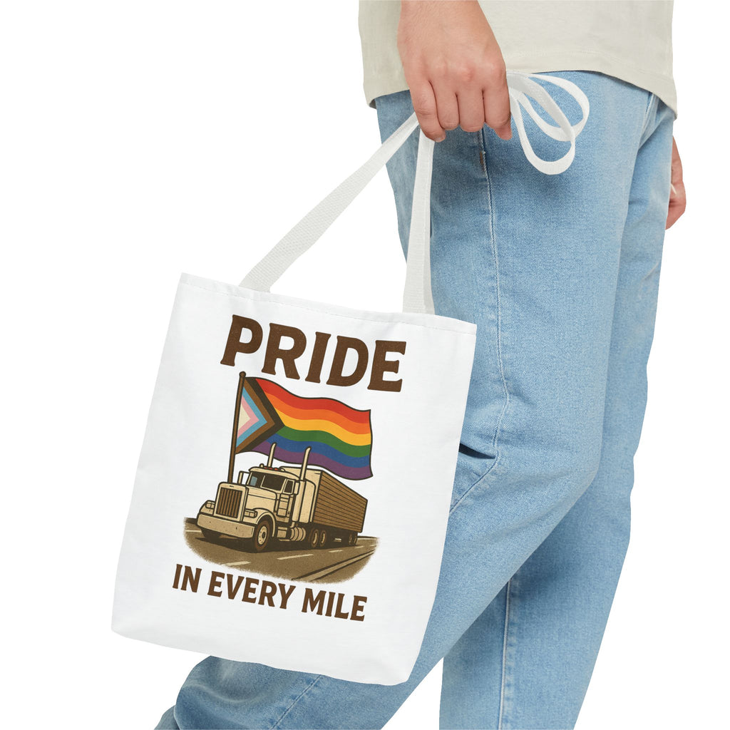 Pride in Every Mile Tote Bag