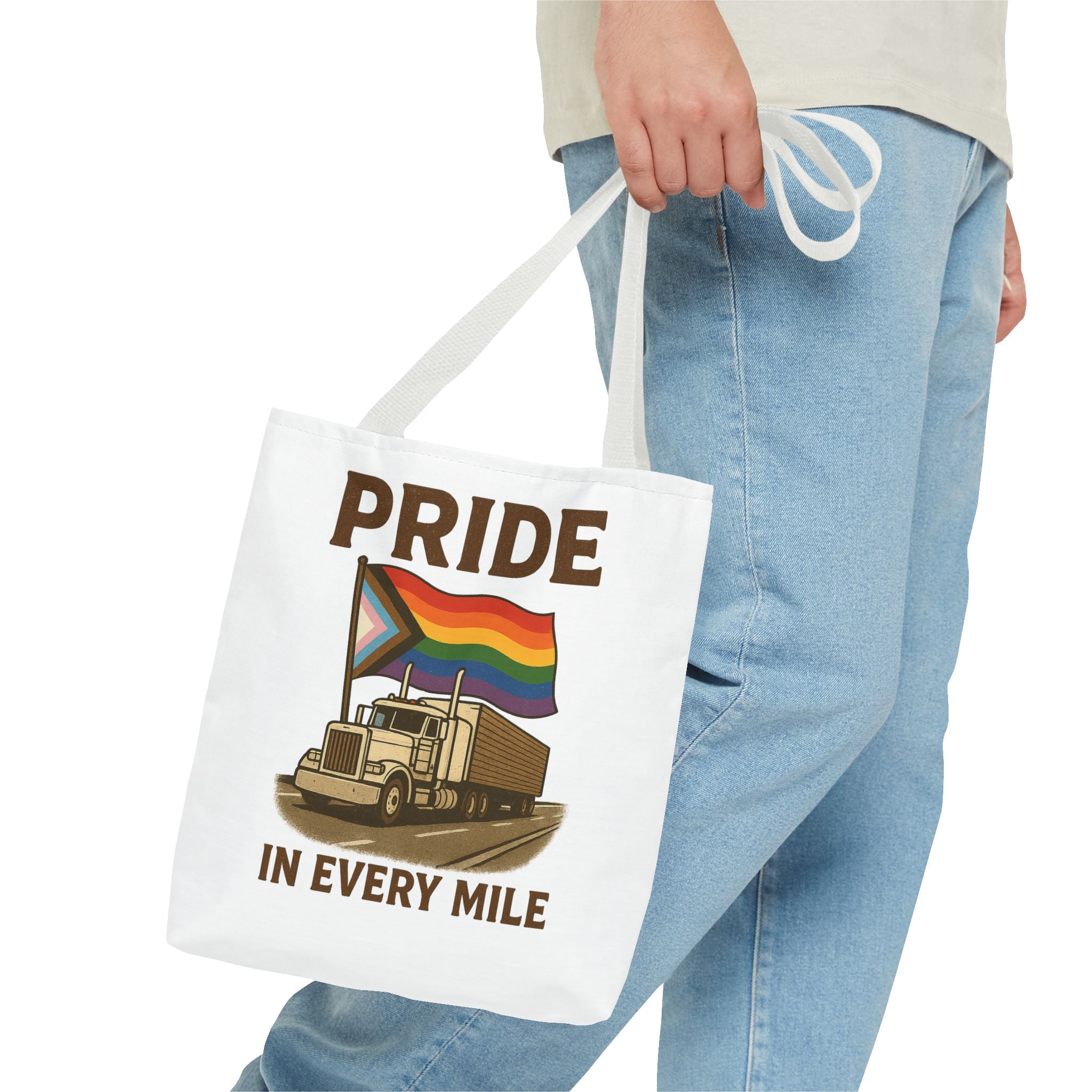 Pride in Every Mile Tote Bag
