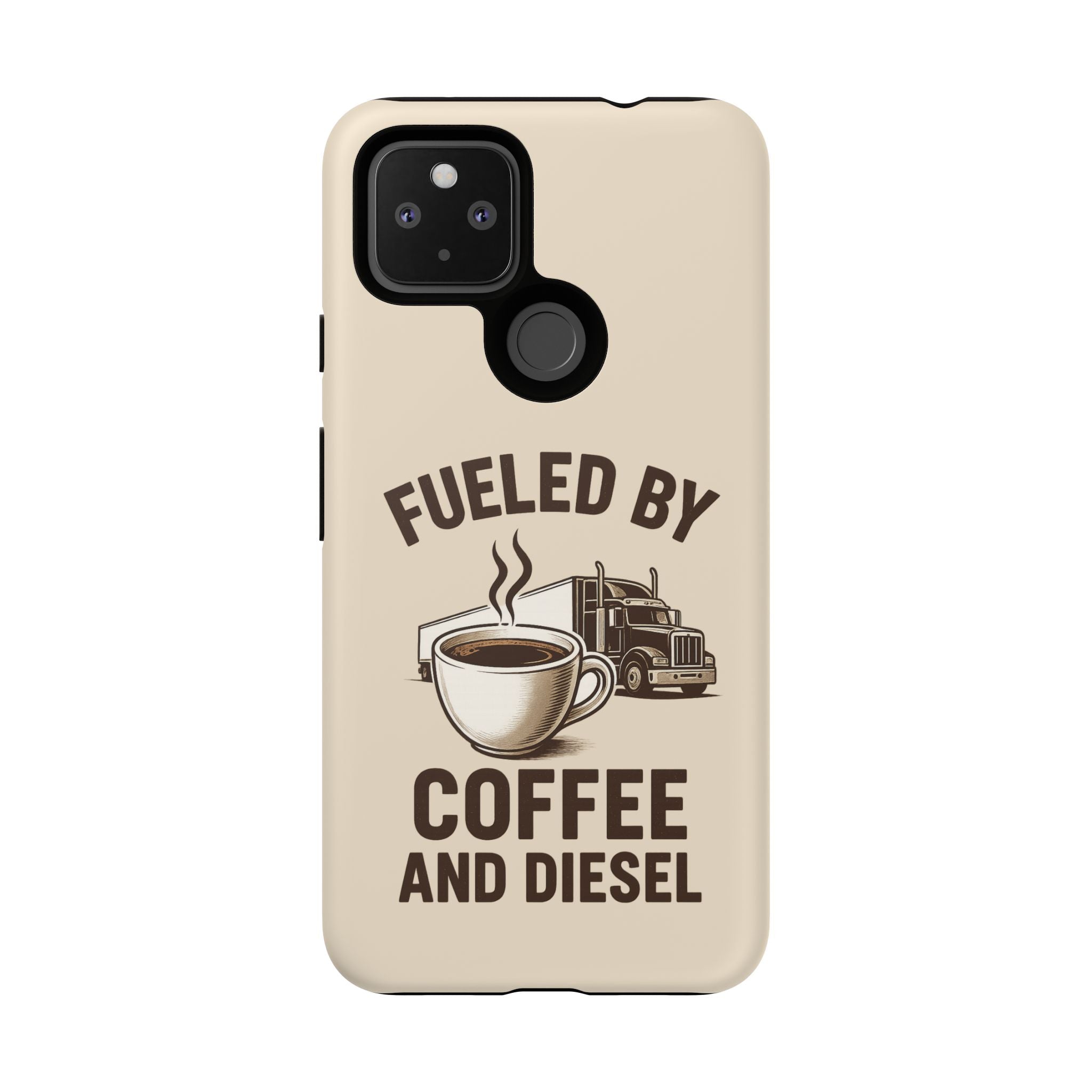 Coffee and Diesel Tough Phone Case