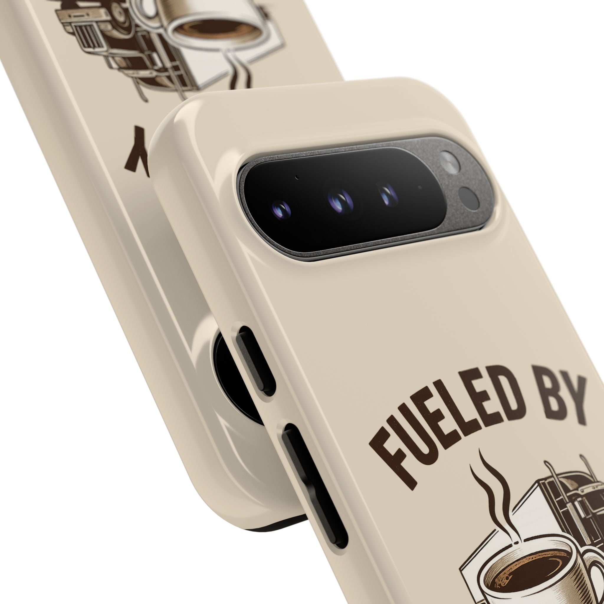 Coffee and Diesel Tough Phone Case