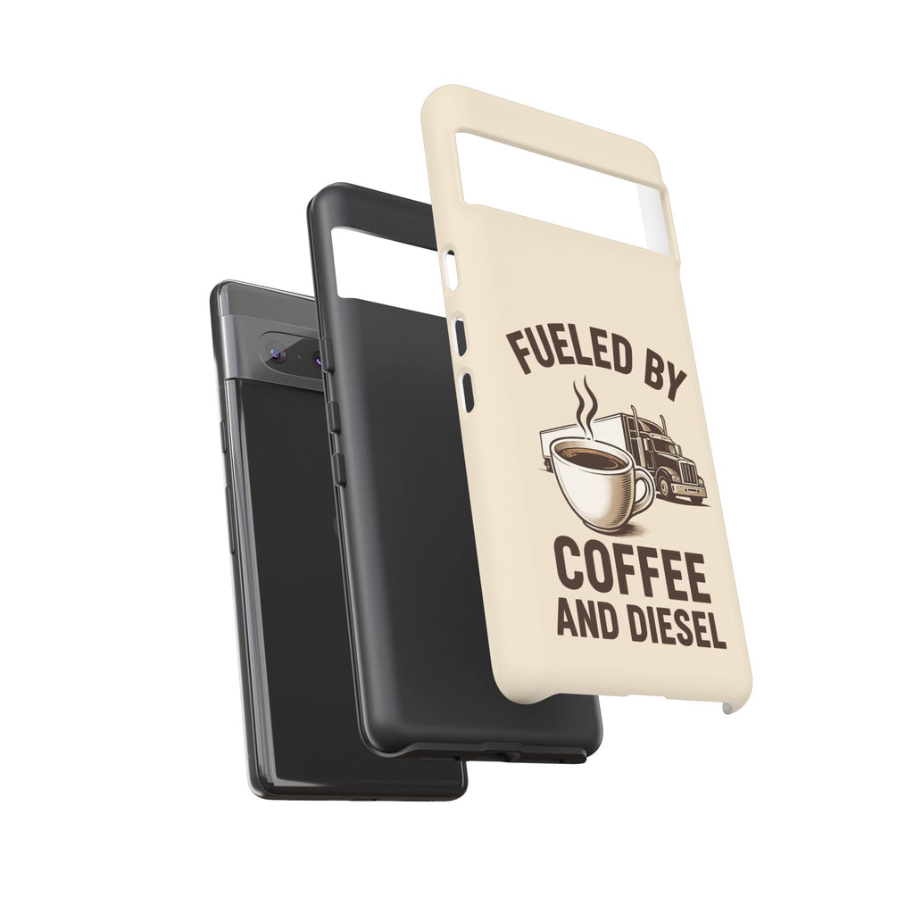 Coffee and Diesel Tough Phone Case