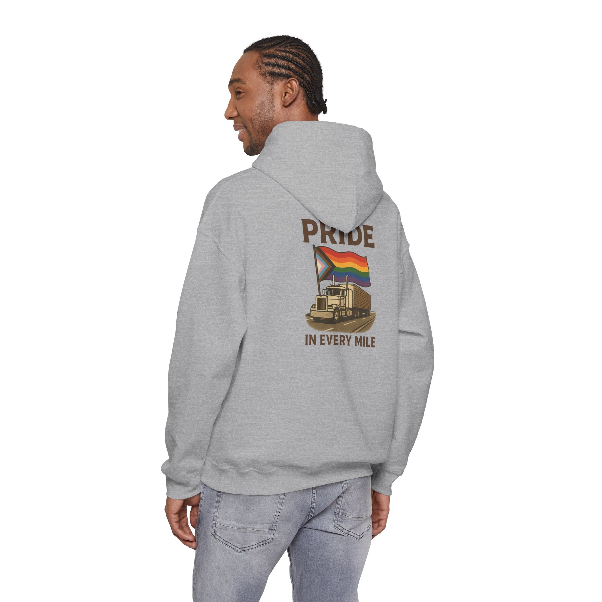 Pride in Every Mile Unisex Hoodie