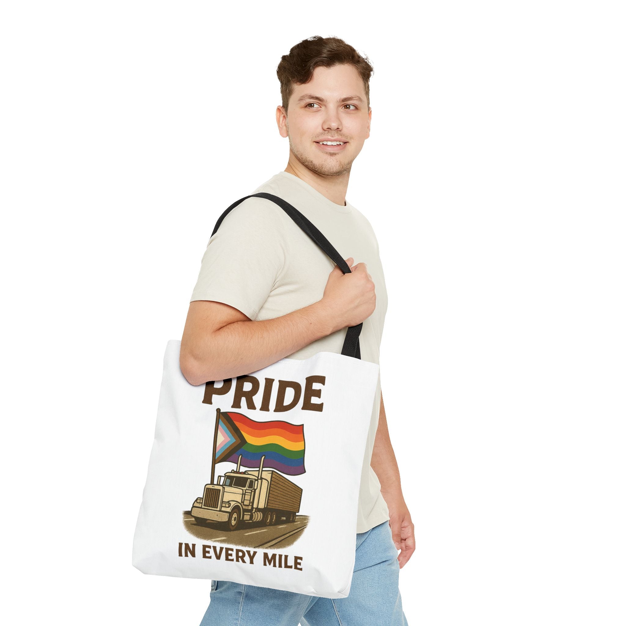 Pride in Every Mile Tote Bag