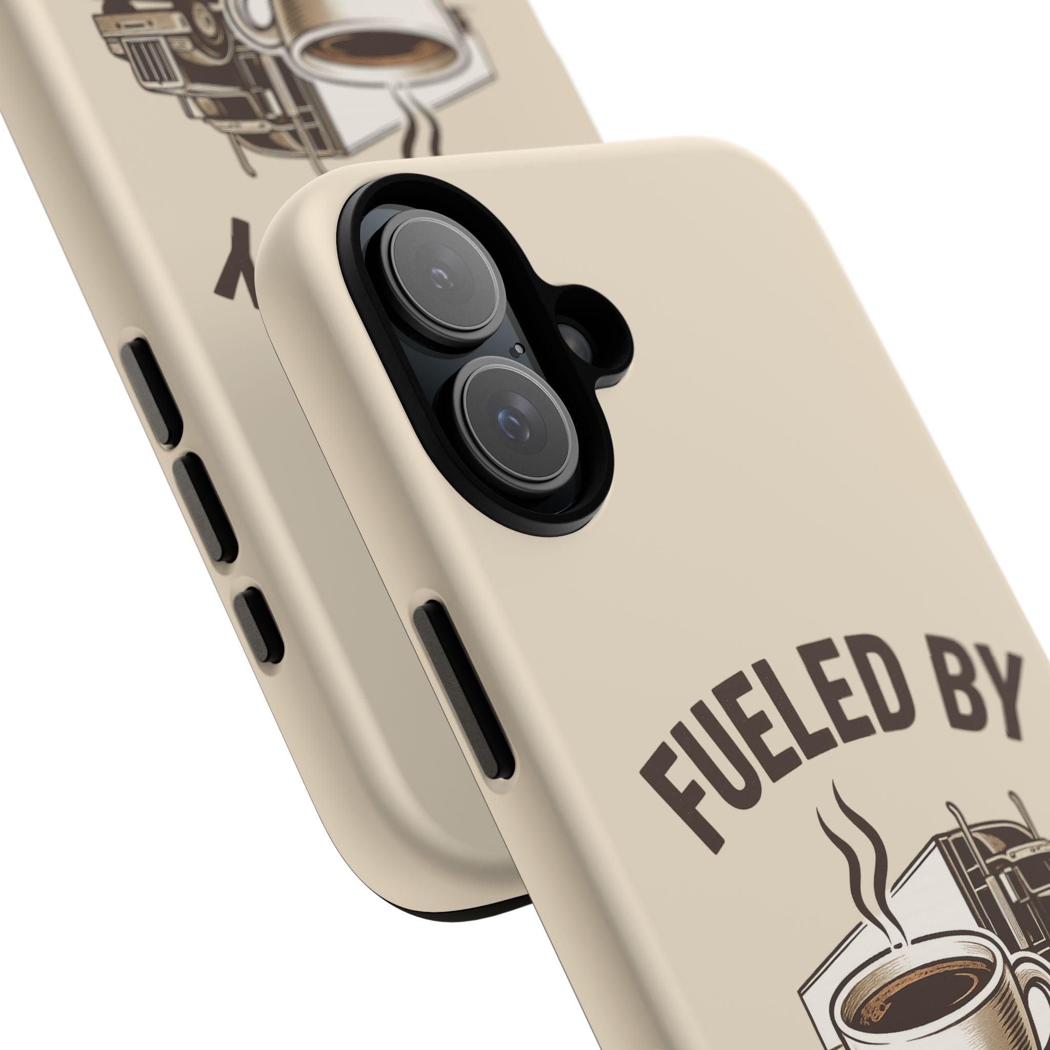 Coffee and Diesel Tough Phone Case