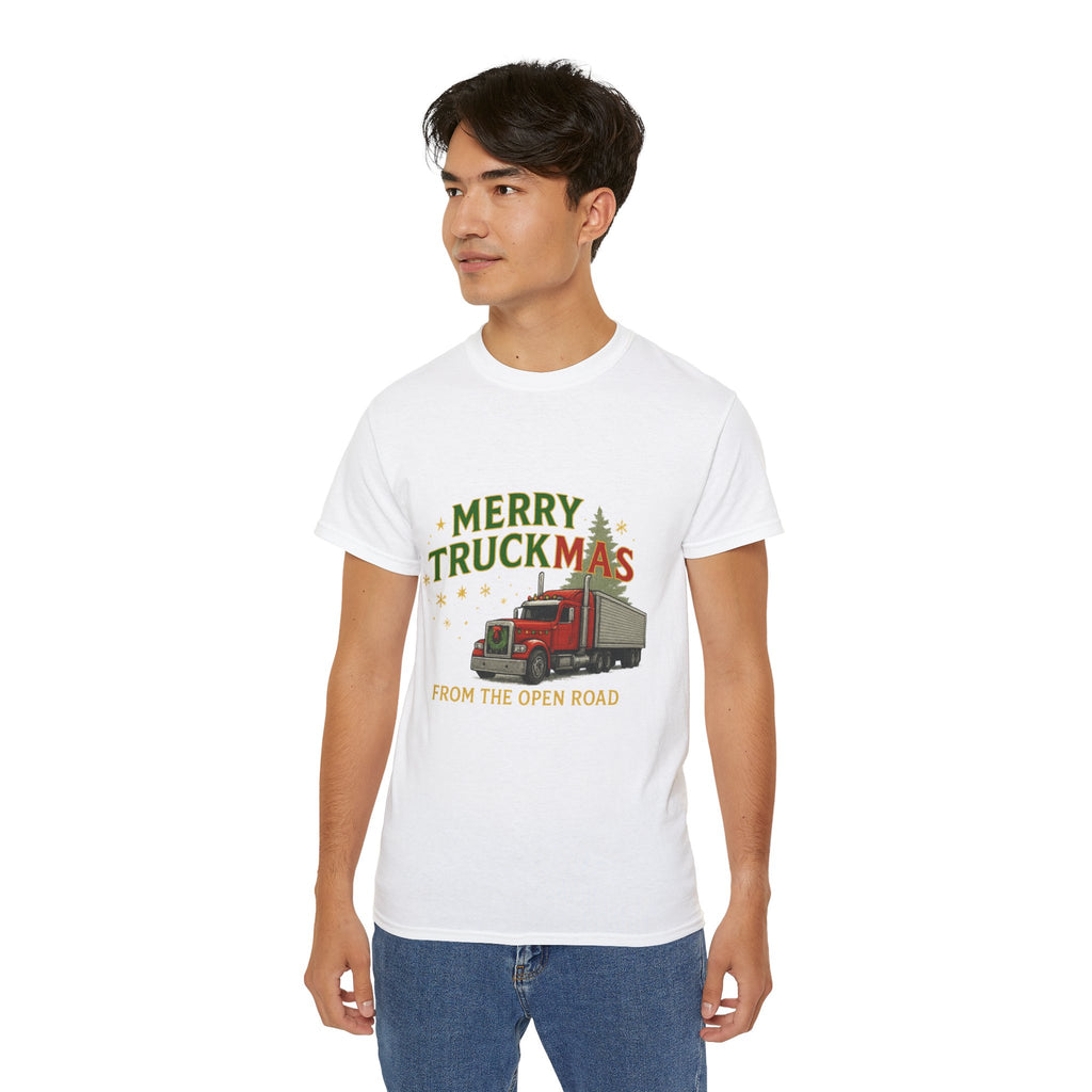 Merry TRUCKMAS from the Open Road Unisex Tee
