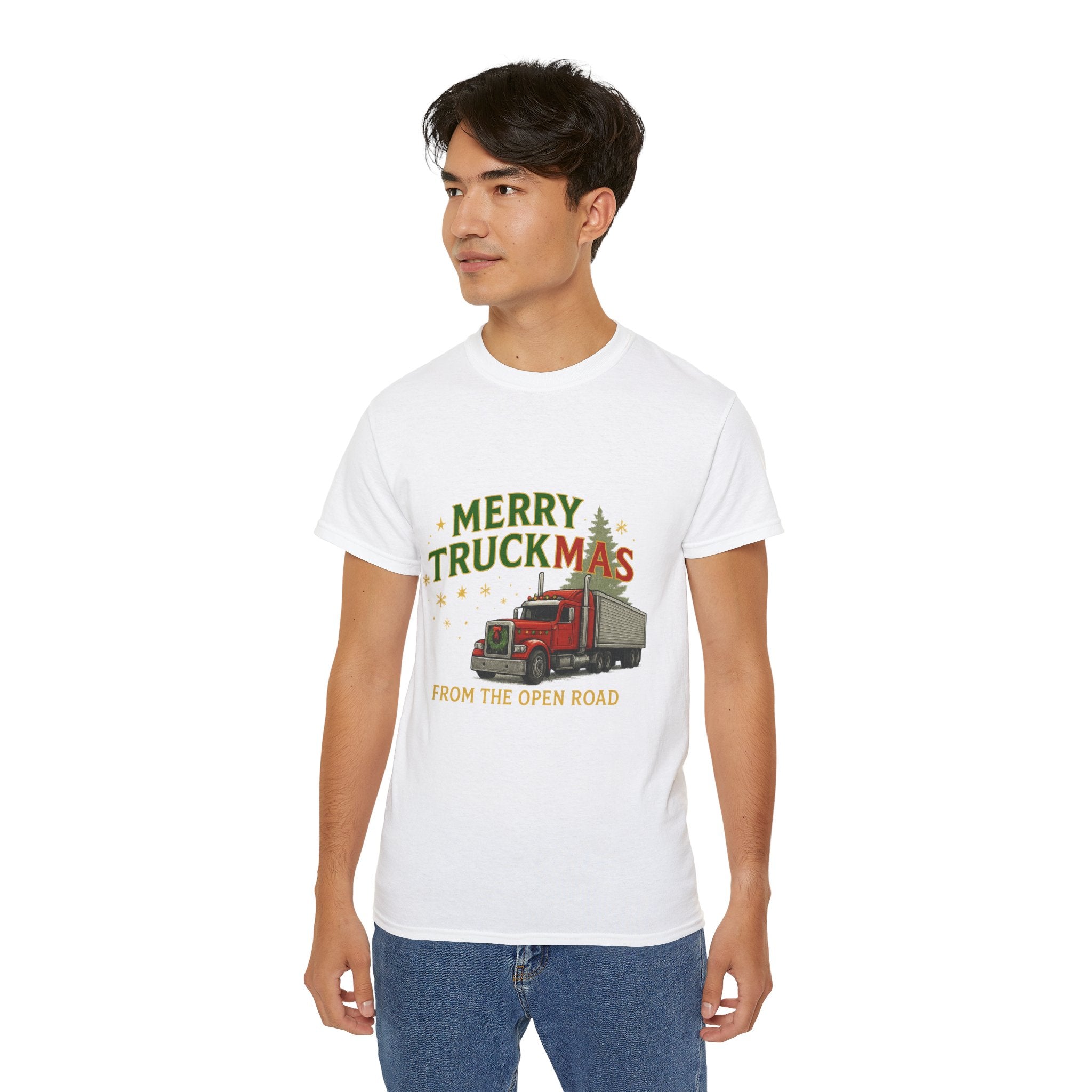 Merry TRUCKMAS from the Open Road Unisex Tee