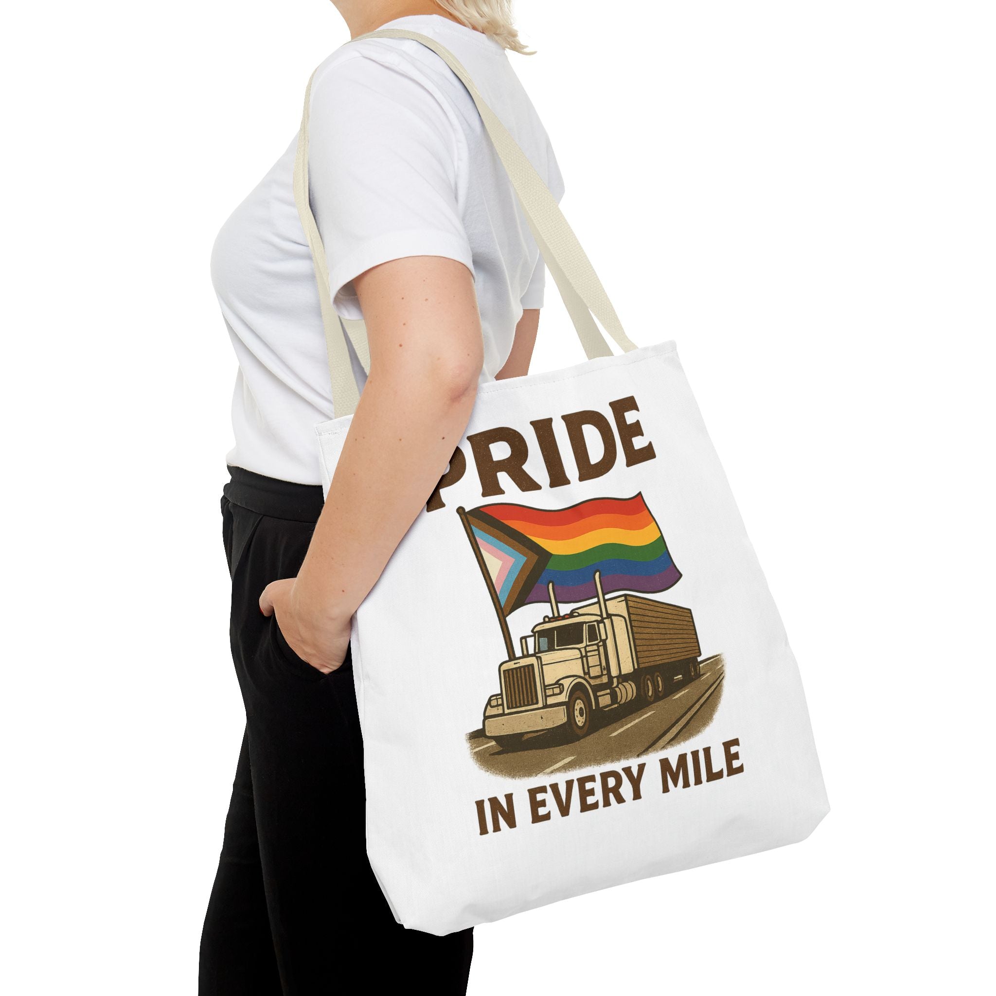 Pride in Every Mile Tote Bag