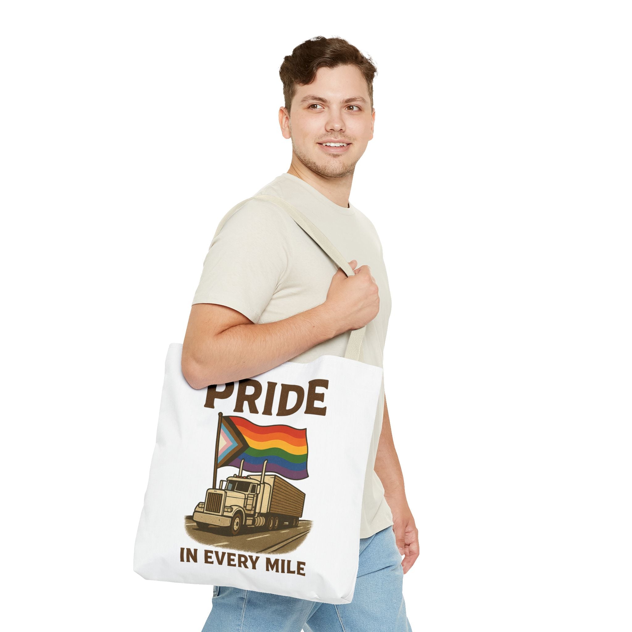 Pride in Every Mile Tote Bag
