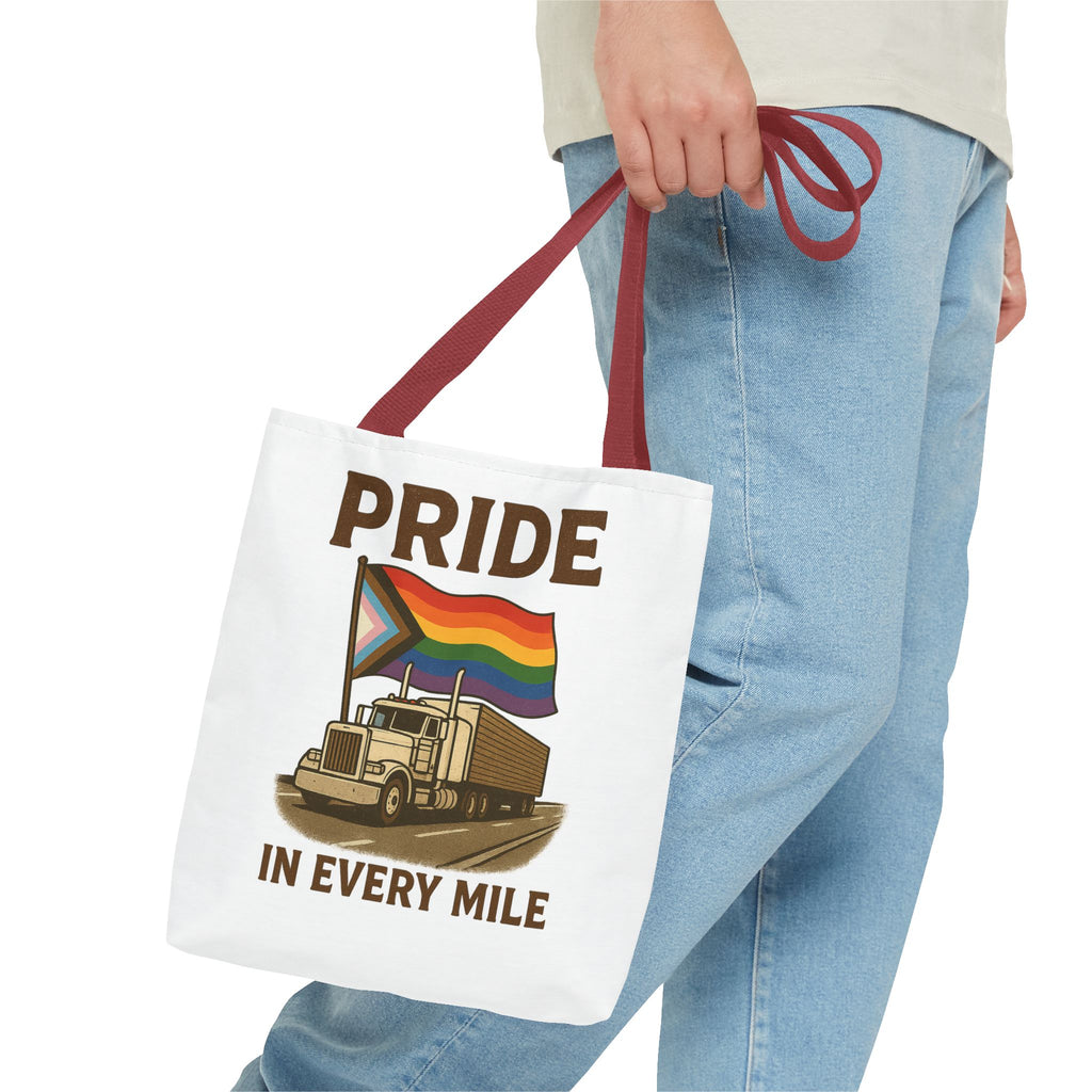 Pride in Every Mile Tote Bag