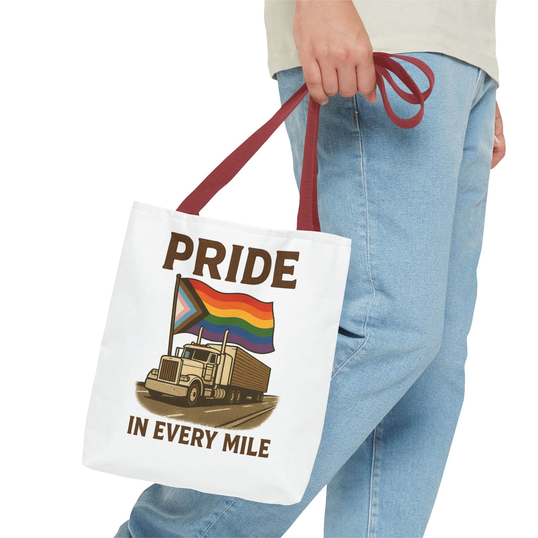 Pride in Every Mile Tote Bag