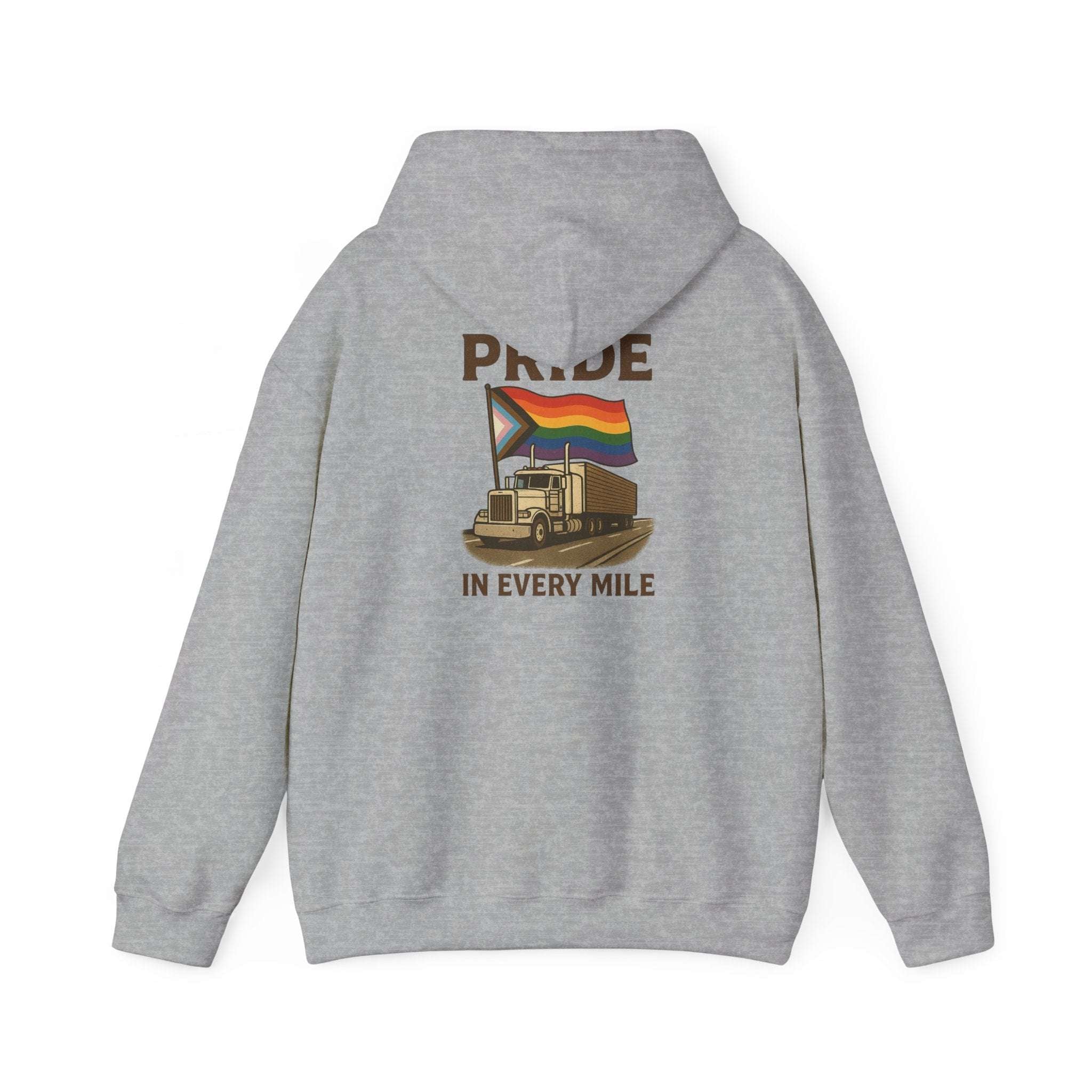 Pride in Every Mile Unisex Hoodie
